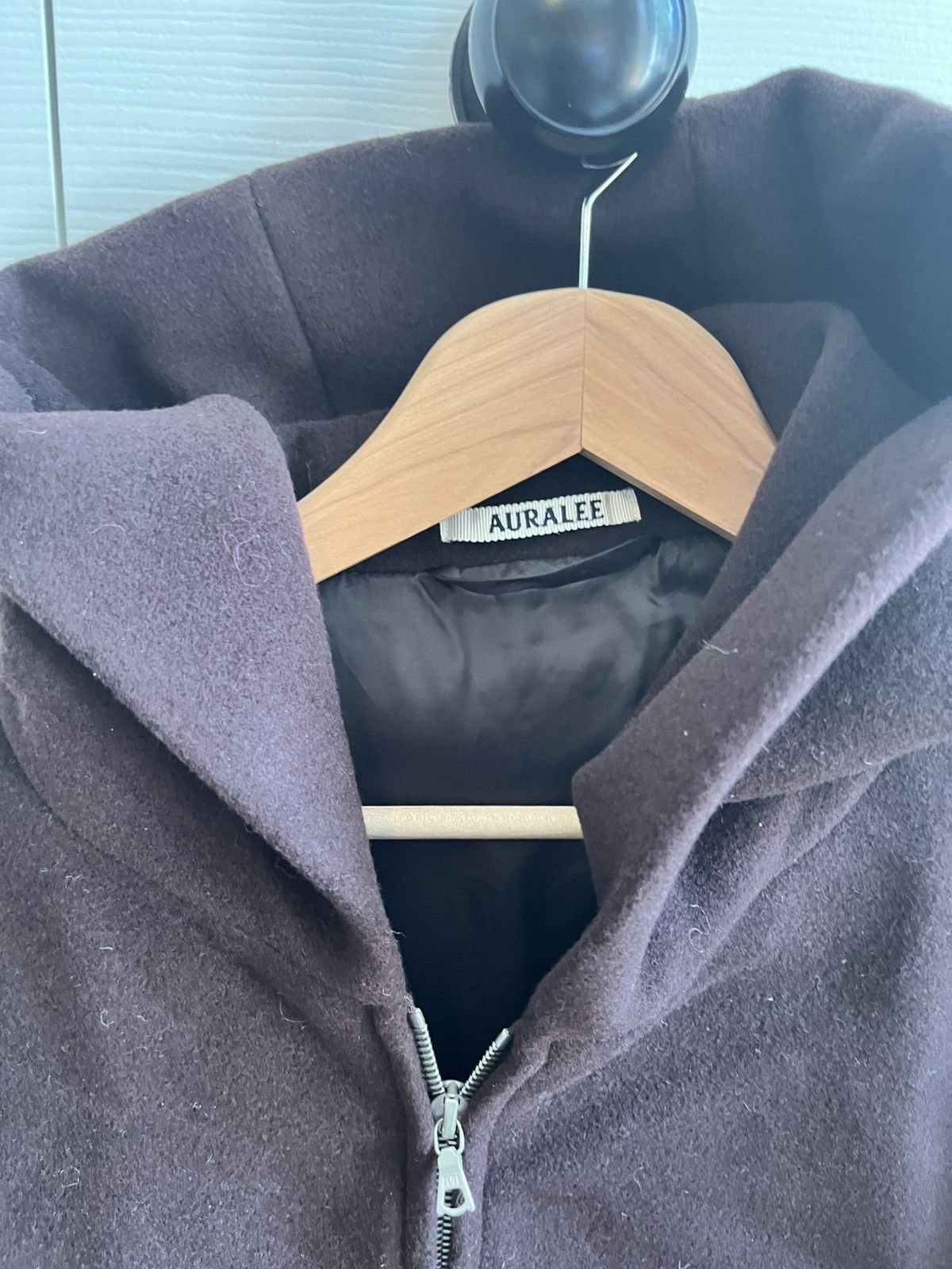 Auralee Auralee oversized wool pile hoodie Size US S / EU 44-46 / 1 - 4 Thumbnail