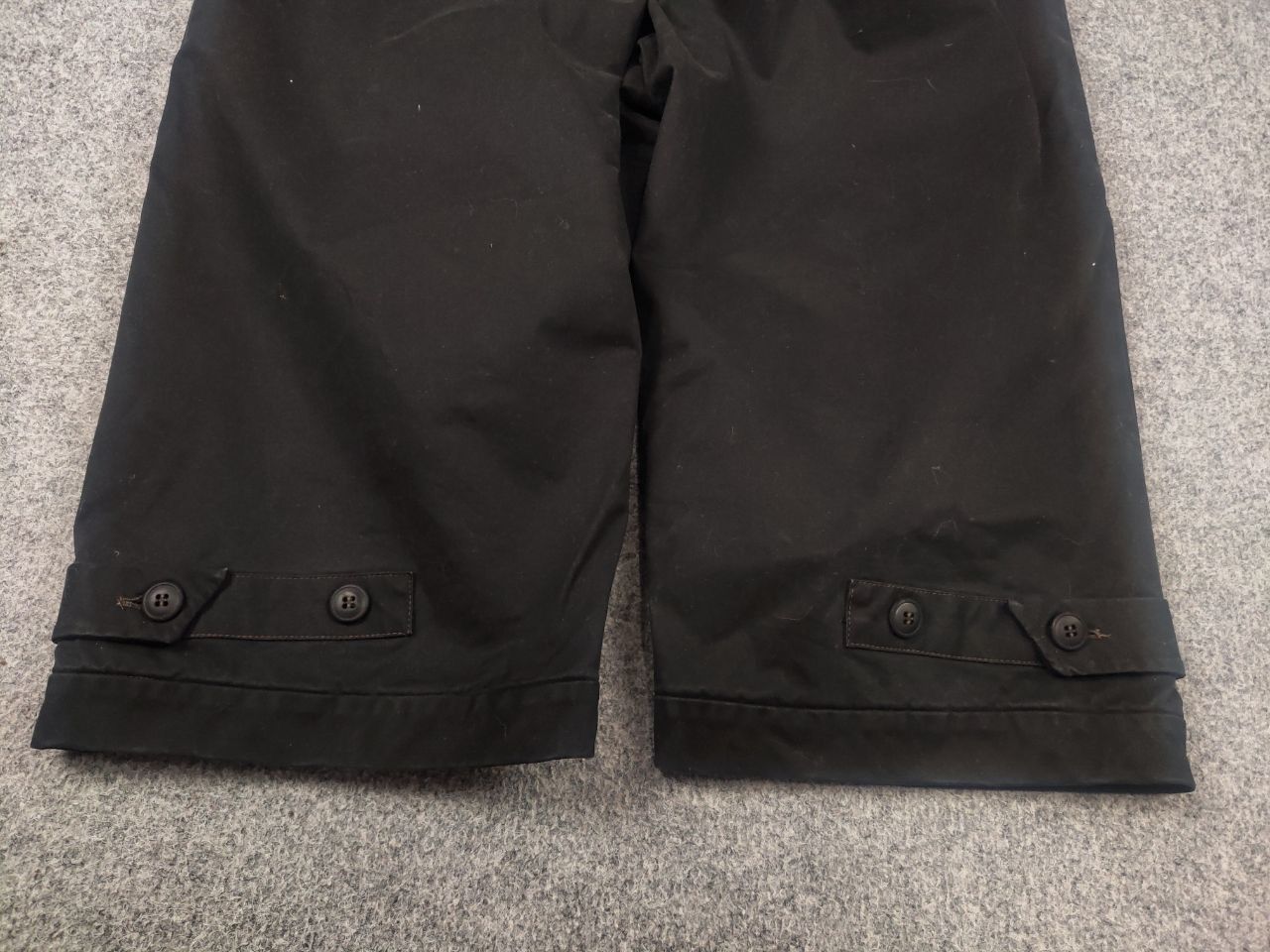 Japanese Brand Umit Unal Couture Black culottes thick Drop Crotch Pants Size US 32 / EU 48 - 7 Thumbnail