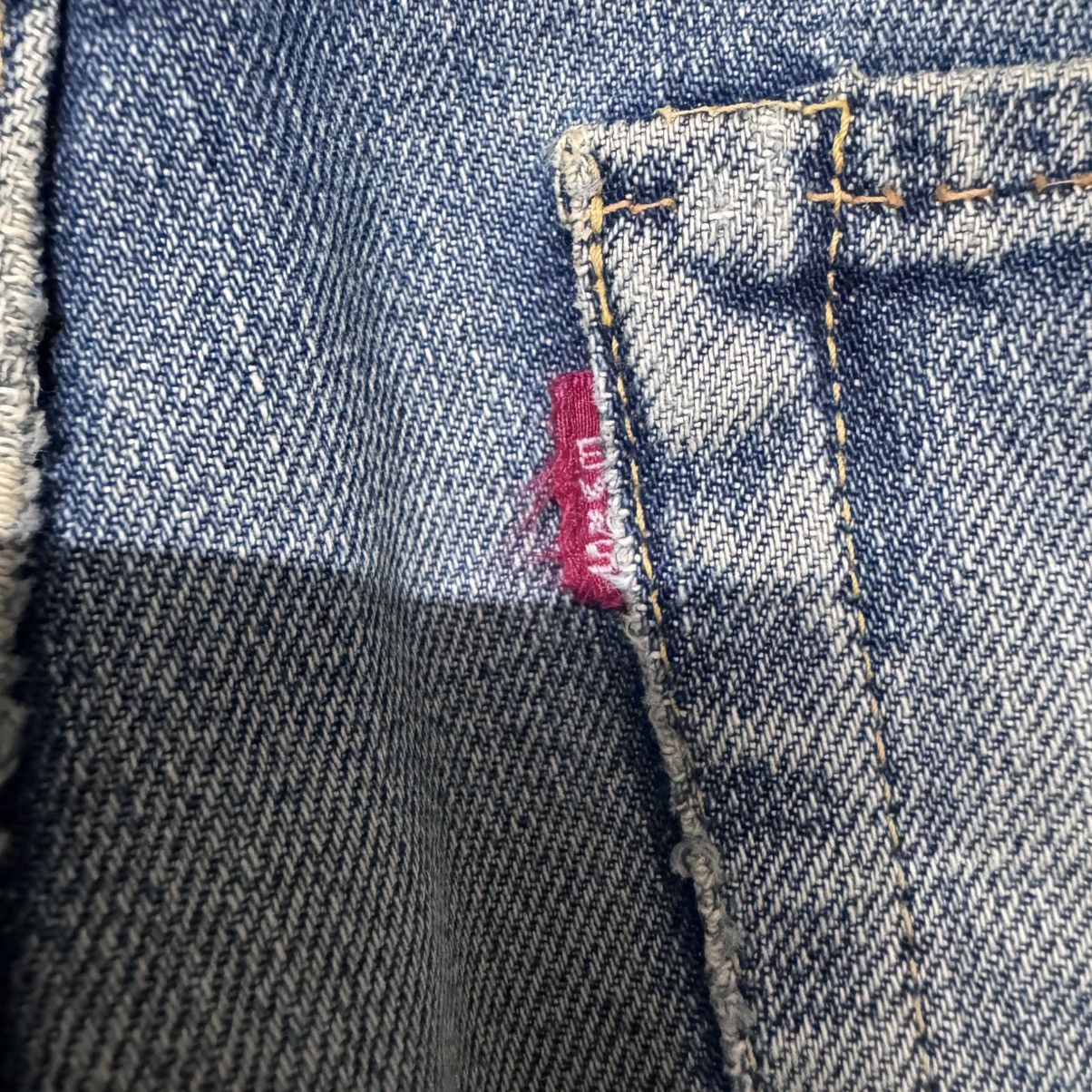 Evisu Vintage Evis Denim Selvedge Jeans Distressed Size US 30 / EU 46 - 15 Thumbnail
