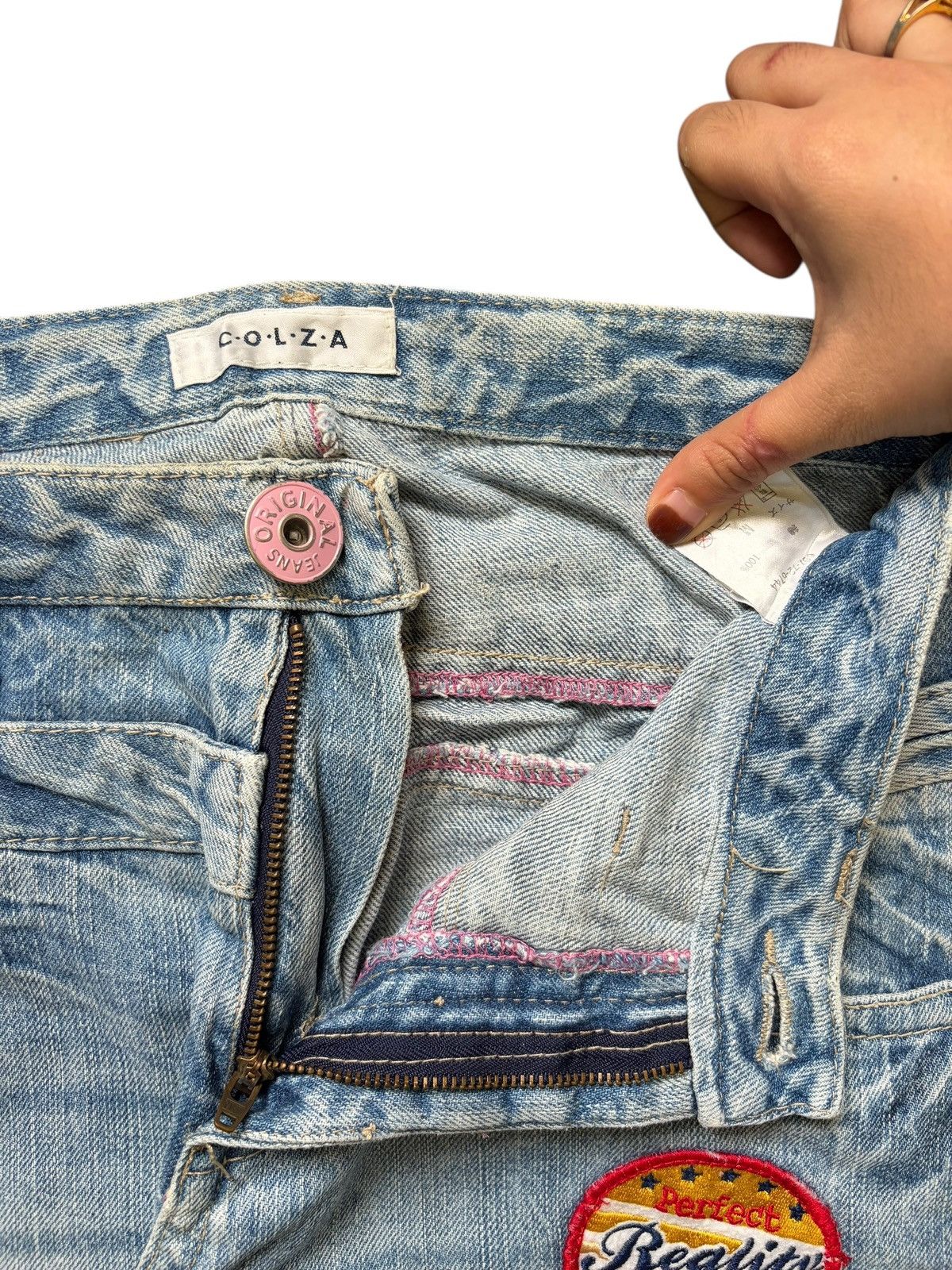 Dsquared2 Vintage Japanese Brand Double Waist Distress Loose Jeans Size 30" / US 8 / IT 44 - 5 Thumbnail
