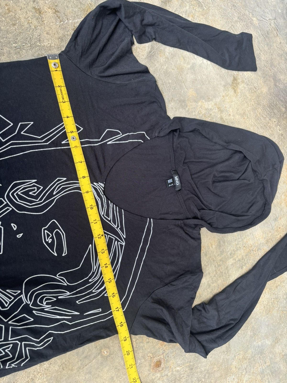 Hysteric Glamour × If Six Was Nine × Japanese Brand MNG Womens Art Black Hoodie Size US M / EU 48-50 / 2 - 9 Thumbnail