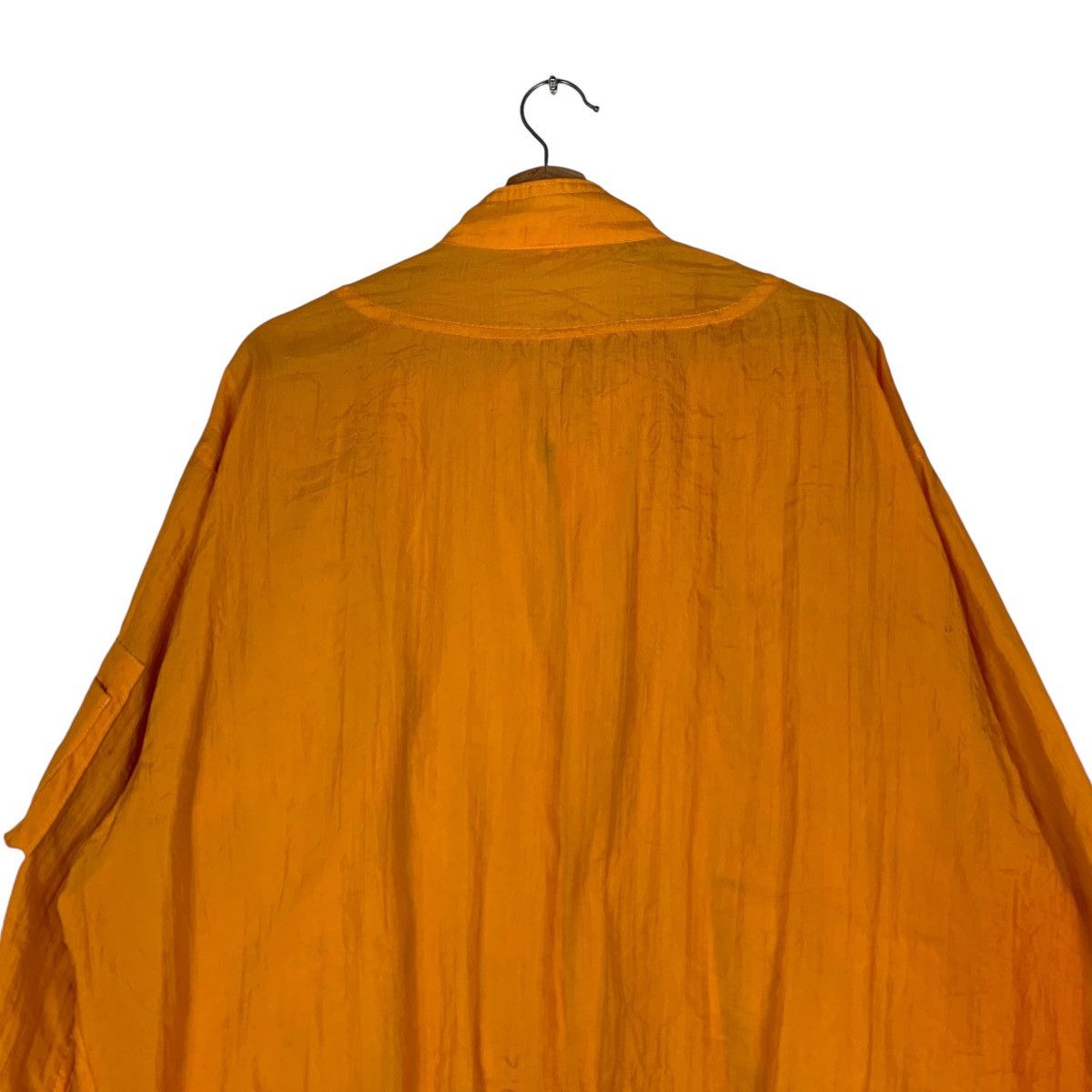 Japanese Brand Vintage POLE PCSMON Orange Parachute Nylon Jacket #1307-C59 Size US XL / EU 56 / 4 - 8 Thumbnail