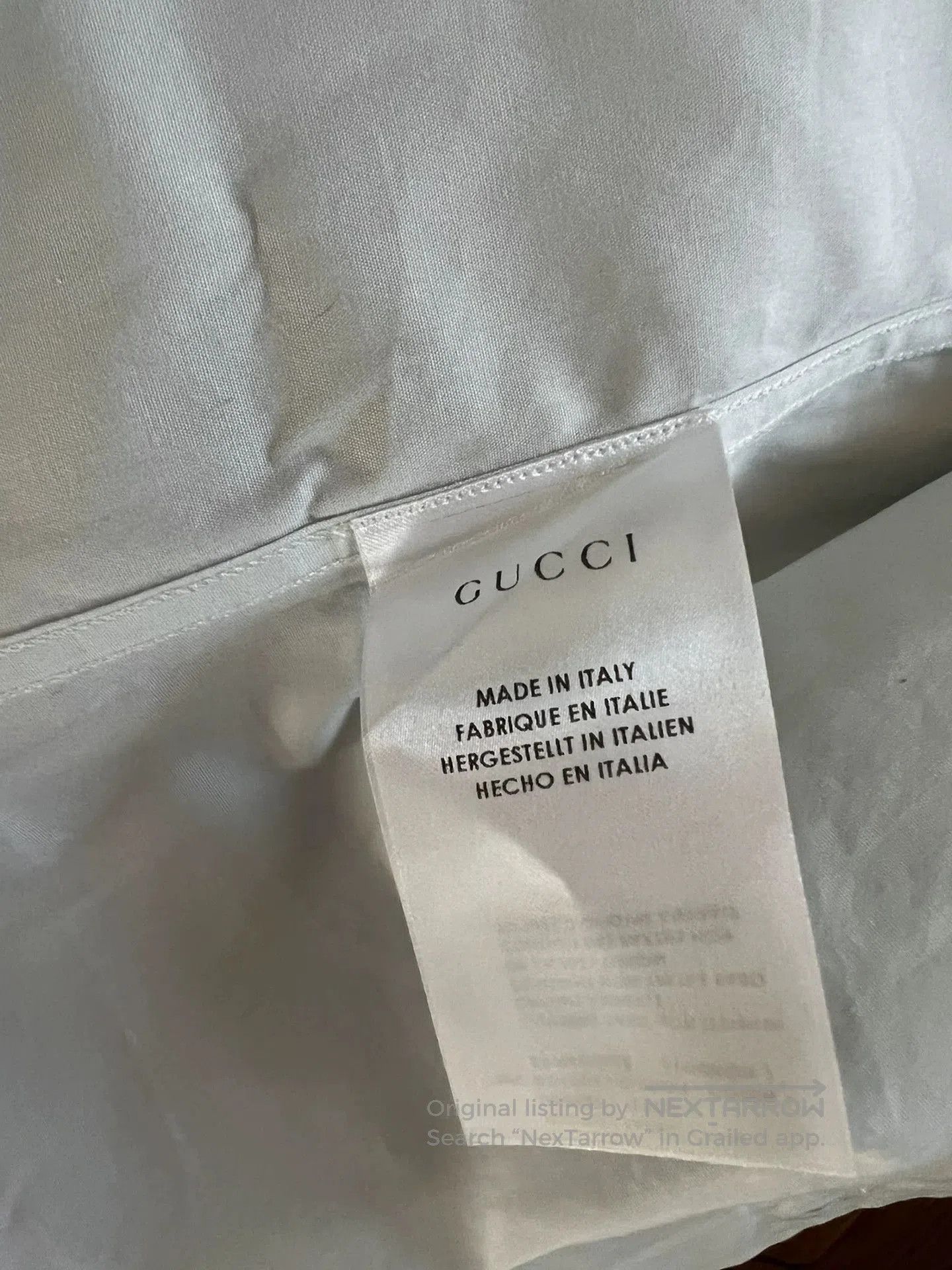 Gucci Gucci Men's Slim Fit Macaron Shirt. Size US S / EU 44-46 / 1 - 7 Thumbnail