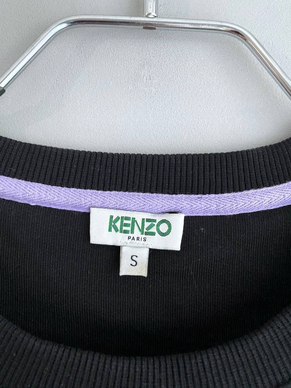 Kenzo Kenzo Paris Floral Print Women's Black Sweatshirt, Size S Size S / US 4 / IT 40 - 9 Thumbnail