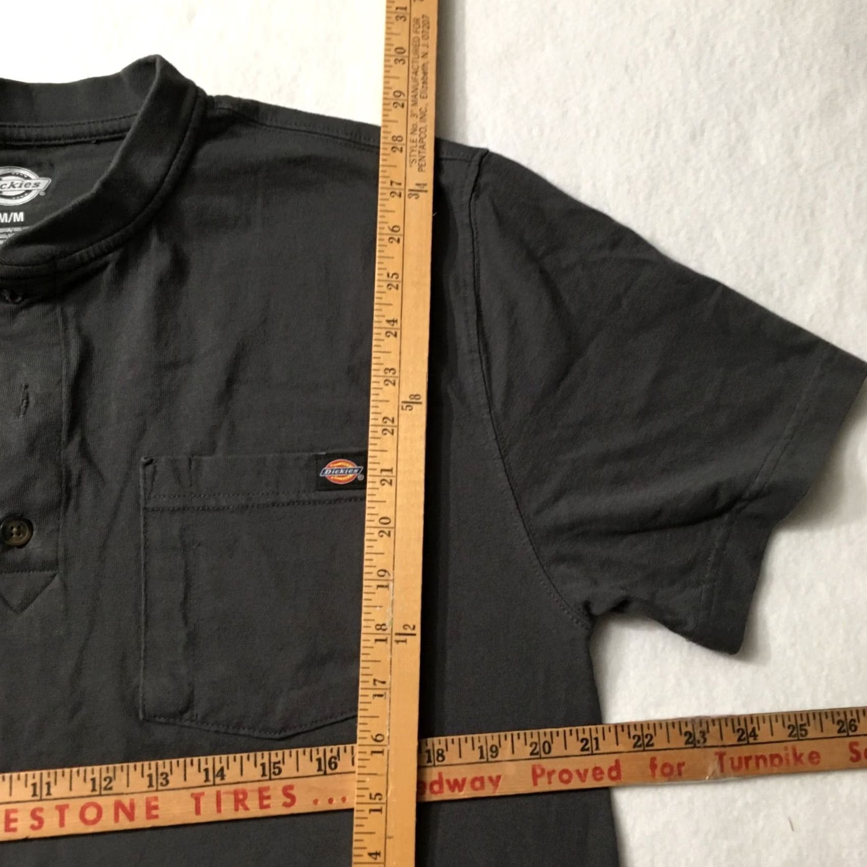 Dickies Dickies Men's Short Sleeve T-Shirt Gray Gray MEDIUM Pocket Performance Cotton Regular Size M Shirts Mens Pro-Grade Vintage No Size US M / EU 48-50 / 2 - 5 Thumbnail