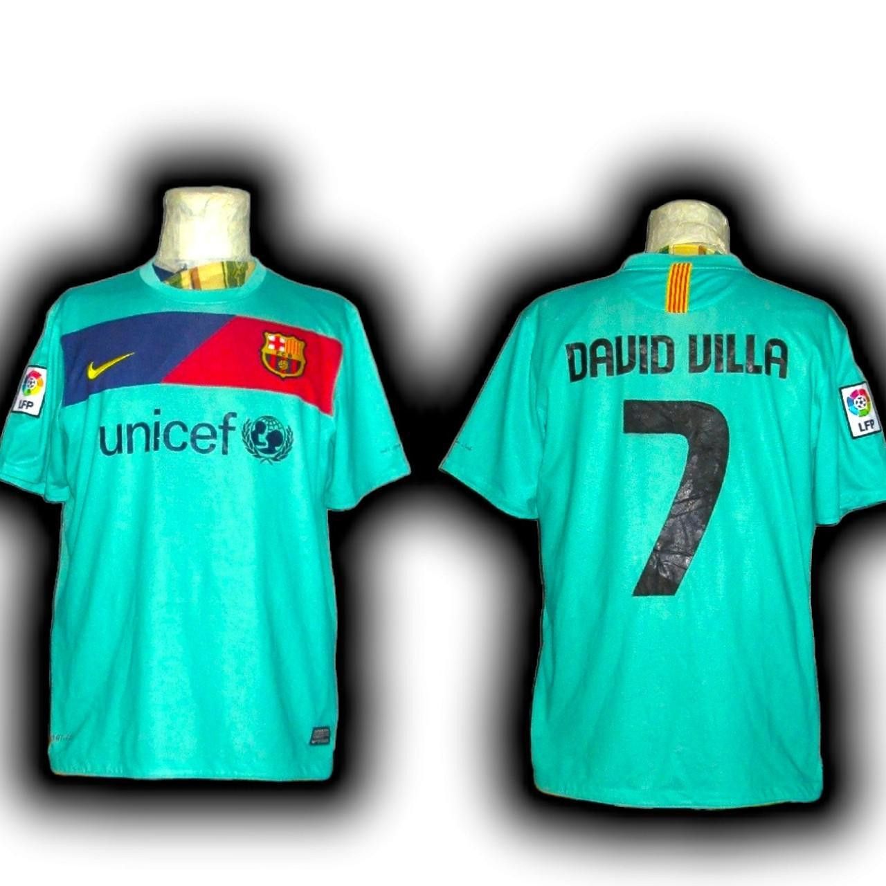 Nike Fc Barcelona Spain 2010 2011 Away Third Shirt Jersey fcb Size US M / EU 48-50 / 2 - 1 Thumbnail