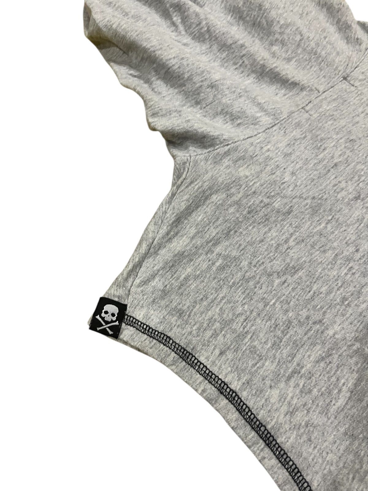 HYDROGEN HYDROGEN SLEEVELESS ZIP UP HOODIE SKULL LOGO H2J Size US L / EU 52-54 / 3 - 7 Thumbnail