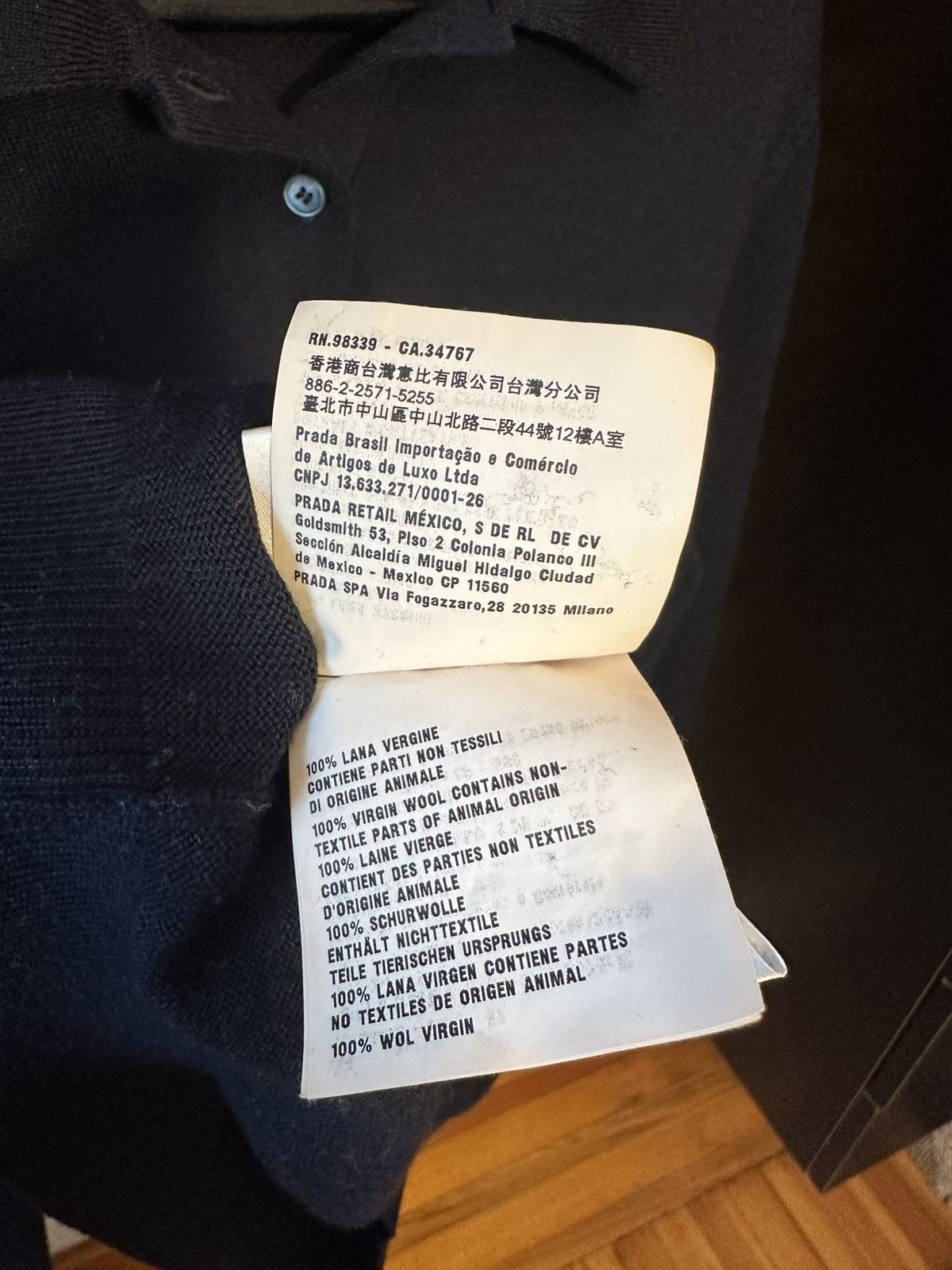 Miu Miu FW/24 Wool Knit Polo Shirt Size US S / EU 44-46 / 1 - 12 Thumbnail