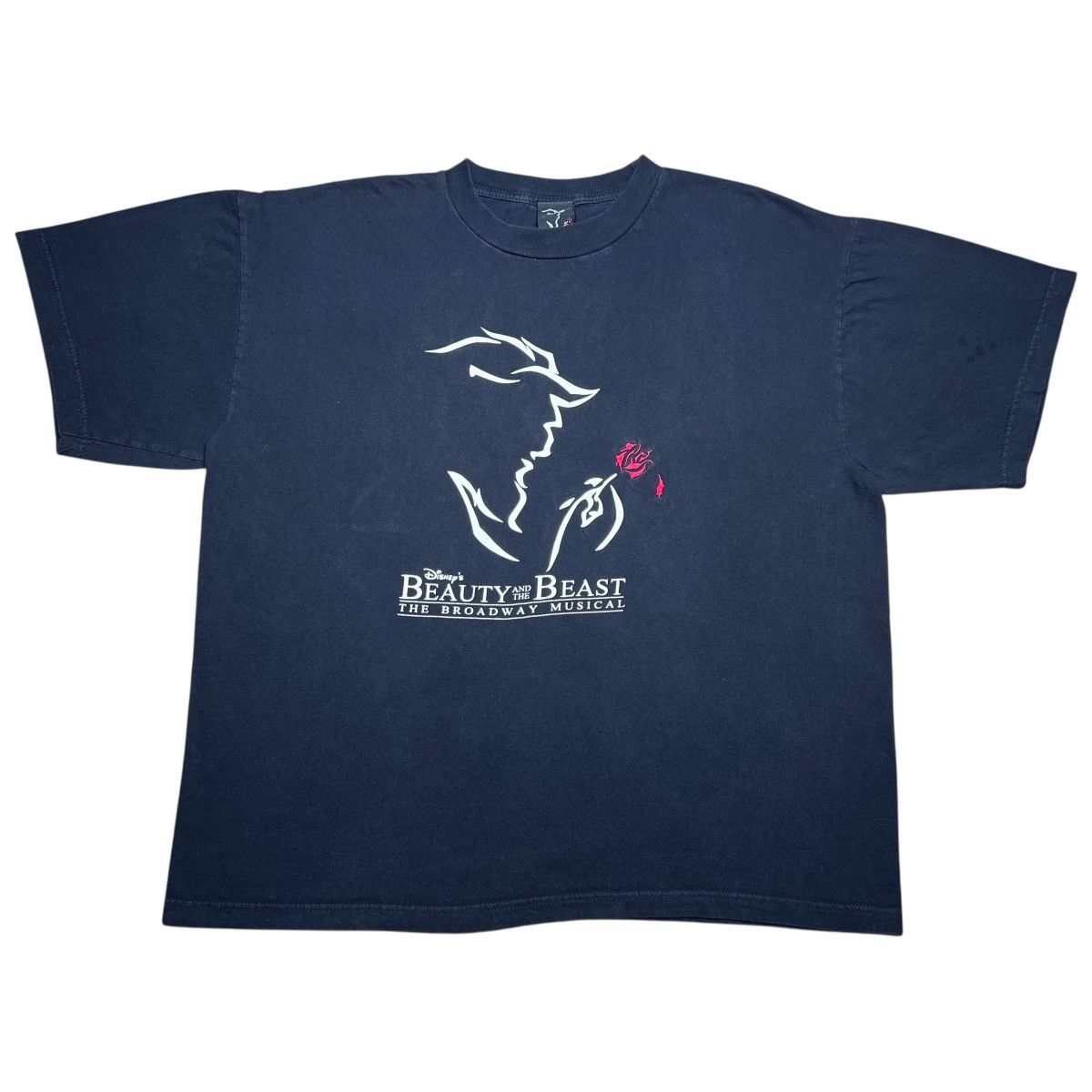 Disney Vintage 90s Disney Beauty And The Beast Broadway Musical Tee Size US XL / EU 56 / 4 - 1 Thumbnail