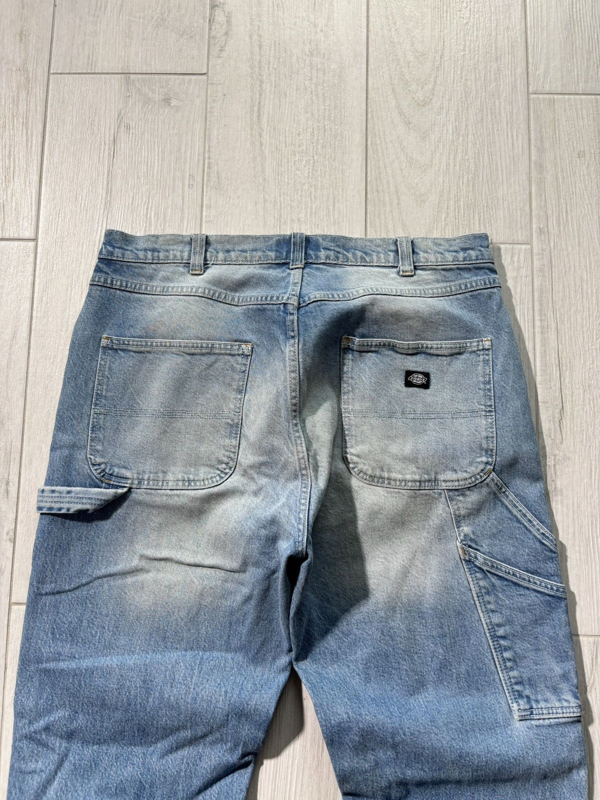 Dickies Dickies Jeans Cargo Washed Denim Workwear Rap Style Size US 32 / EU 48 - 5 Thumbnail
