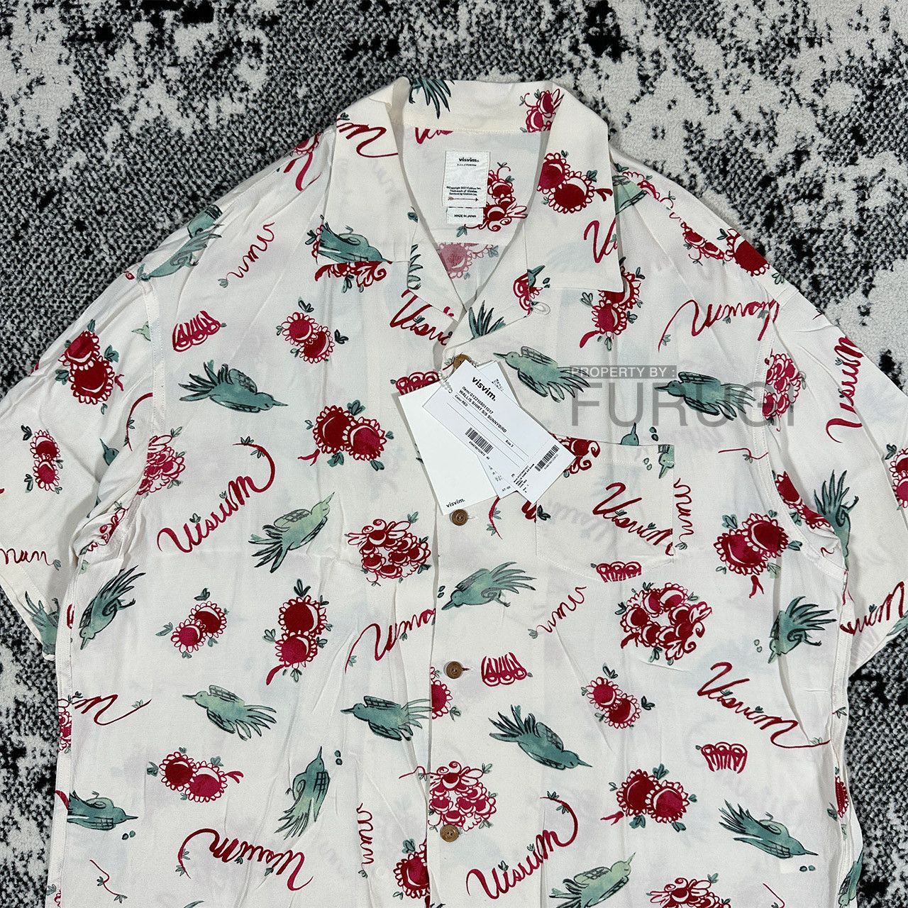 Visvim VISVIM WALLIS SHIRT S/S SUNNYBIRD 22SS Size US L / EU 52-54 / 3 - 5 Thumbnail