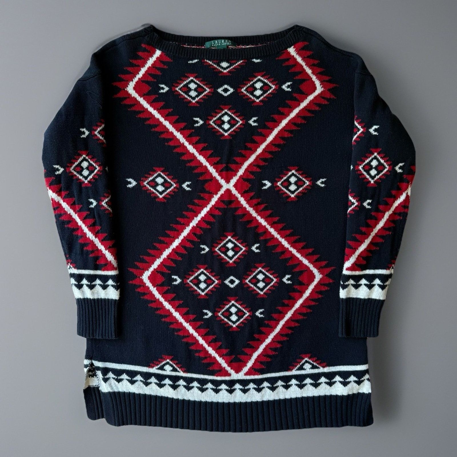 Ralph Lauren Lauren Ralph Lauren Sweater Women's M Multicolor Native Size M / US 6-8 / IT 42-44 - 1 Thumbnail
