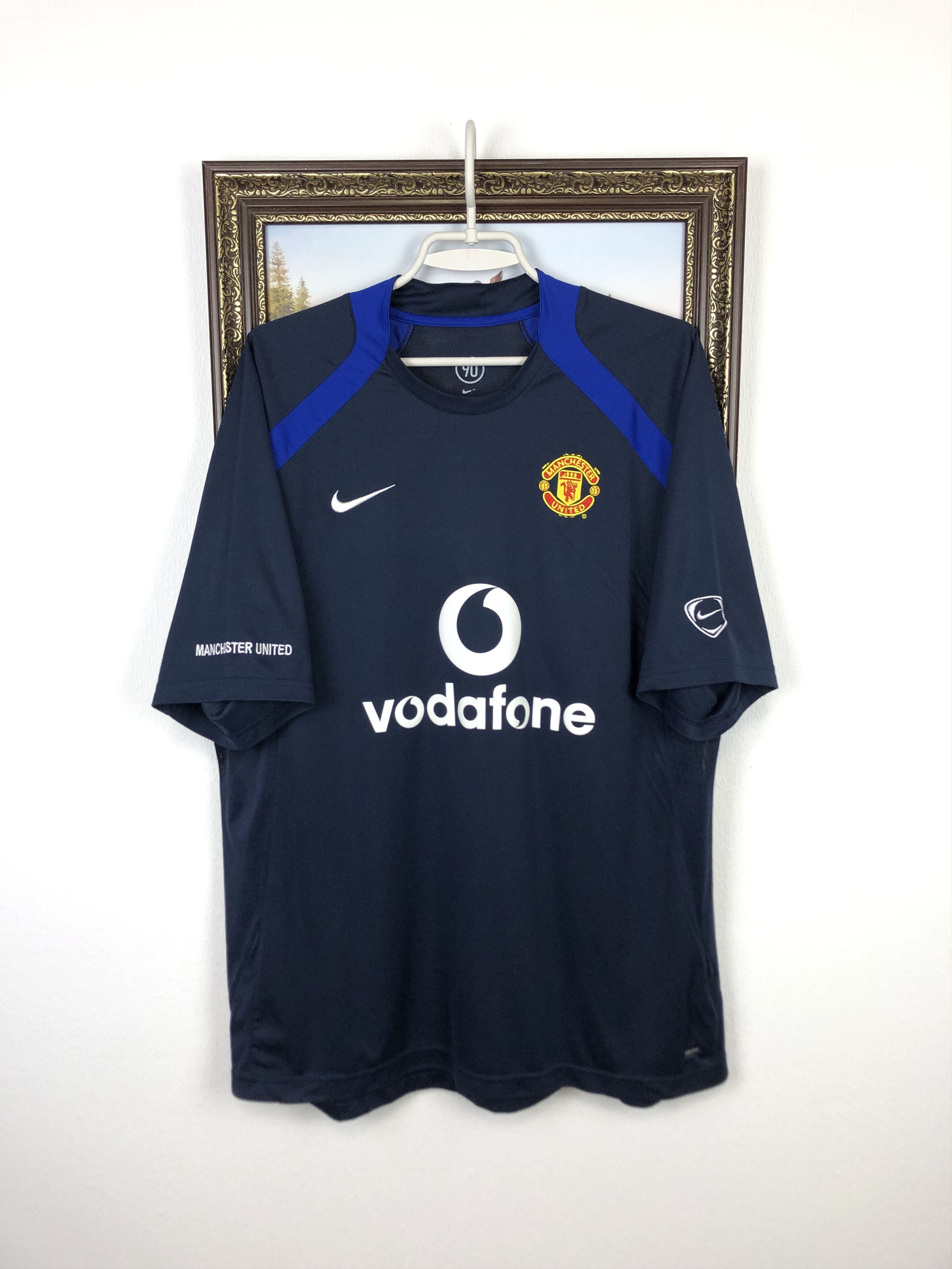 Nike Vintage Nike Manchester United Football Shirt Train Tee Hype Size US XL / EU 56 / 4 - 1 Thumbnail
