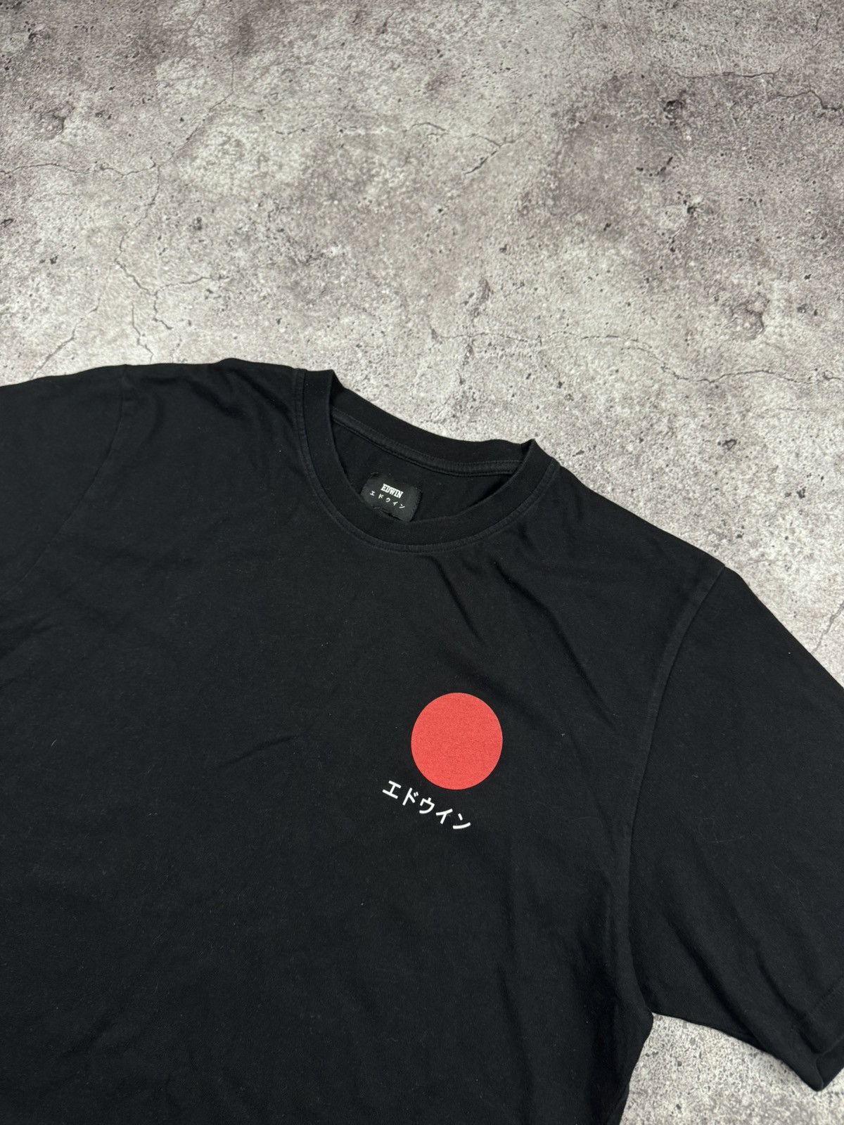 Edwin VINTAGE EDWIN JAPANEESE RARE BIG LOGO ARCHIVE T SHIRT Size US M / EU 48-50 / 2 - 2 Thumbnail