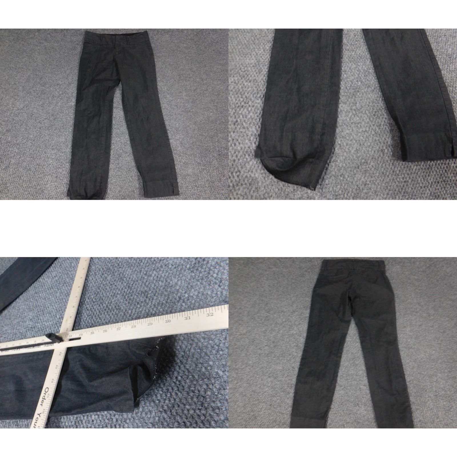 Banana Republic Banana Republic Womens Pants 2 Gray Jackson fit chino Size 26" / US 2 / IT 38 - 8 Thumbnail