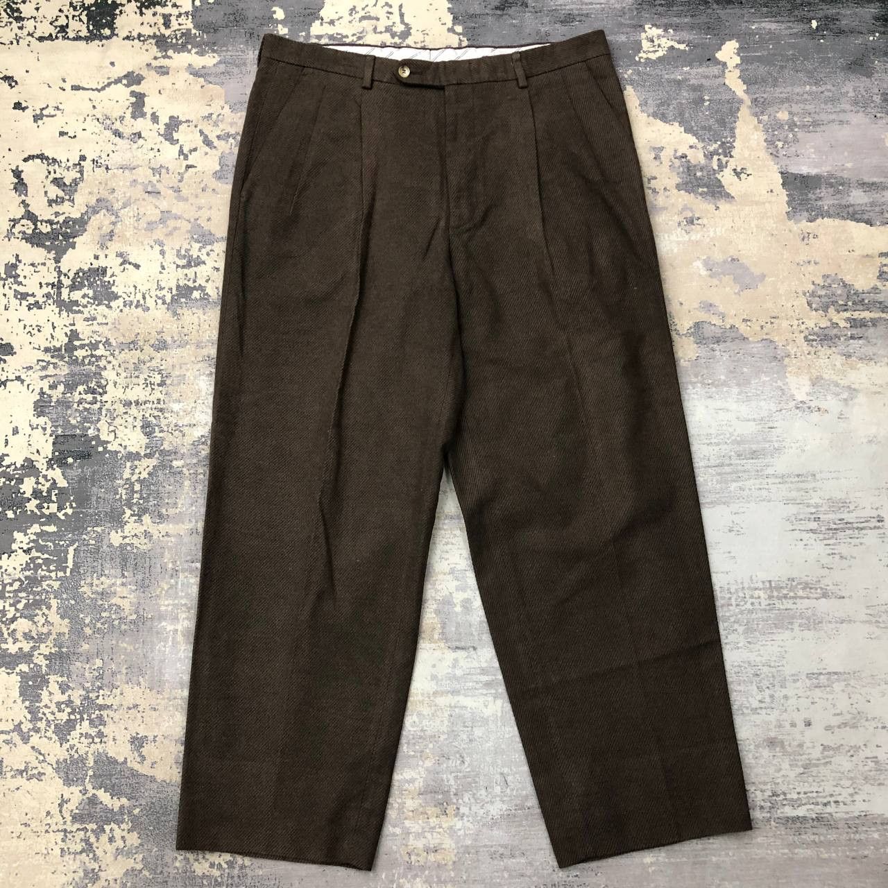 Ermenegildo Zegna P429 ERMENEGILDO ZEGNA MADE IN PORTUGAL VTG CASUAL PANTS Size US 36 / EU 52 - 1 Thumbnail