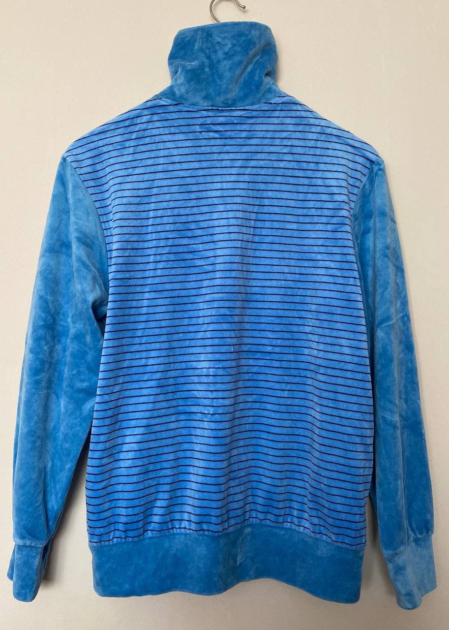 Lacoste × Vintage Very rare‼️ Vintage Lacoste Sport Woman Velour Blue Tracksuit Size M / US 6-8 / IT 42-44 - 8 Thumbnail