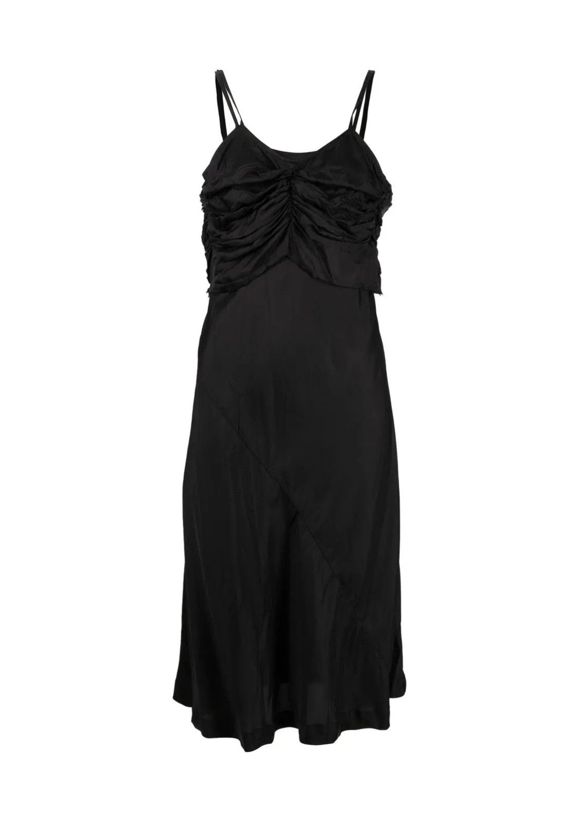 Comme des Garcons Ruched slip dress. Comme des Garçons - 2000s (rare archive). Size M / US 6-8 / IT 42-44 - 14 Thumbnail