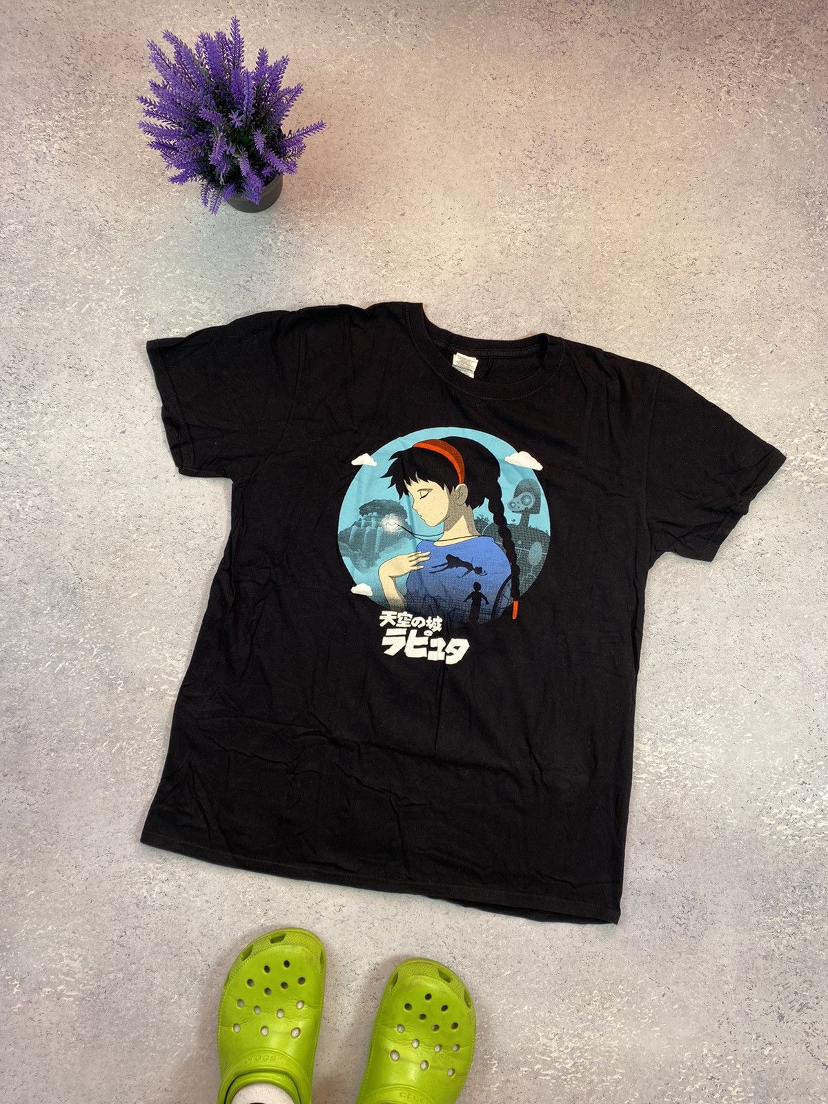 Anime Anima T-Shirt Castle In The Sky Size Large Size US L / EU 52-54 / 3 - 1 Thumbnail