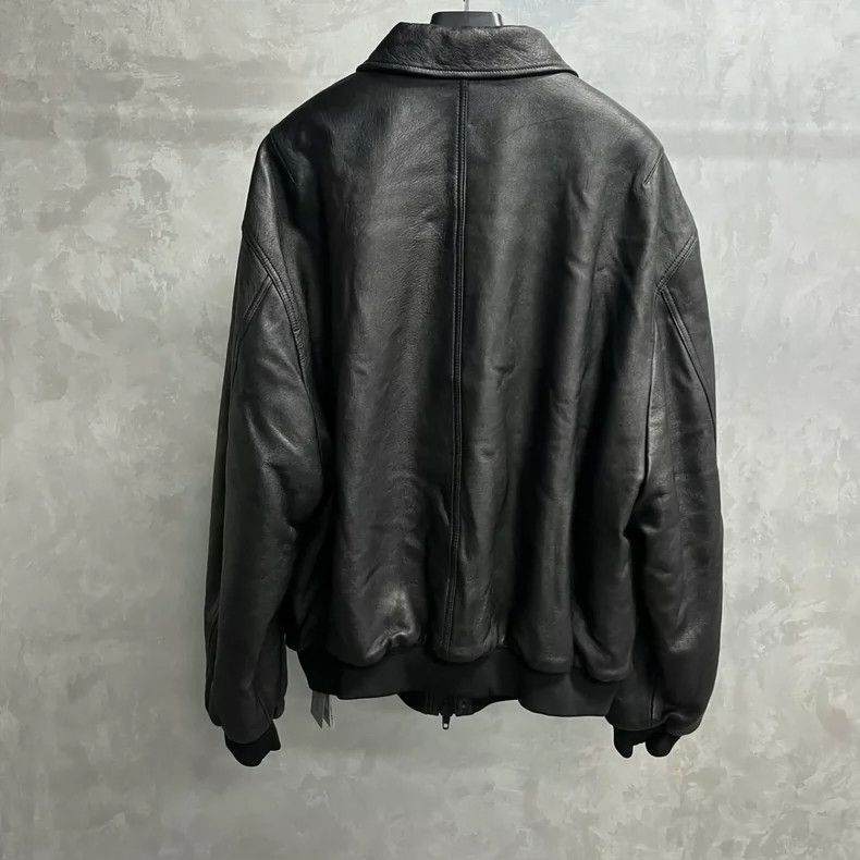 Balenciaga Balenciaga Solid Color Logo Embroidered Lapel Lining Grain Size US XS / EU 42 / 0 - 2 Thumbnail