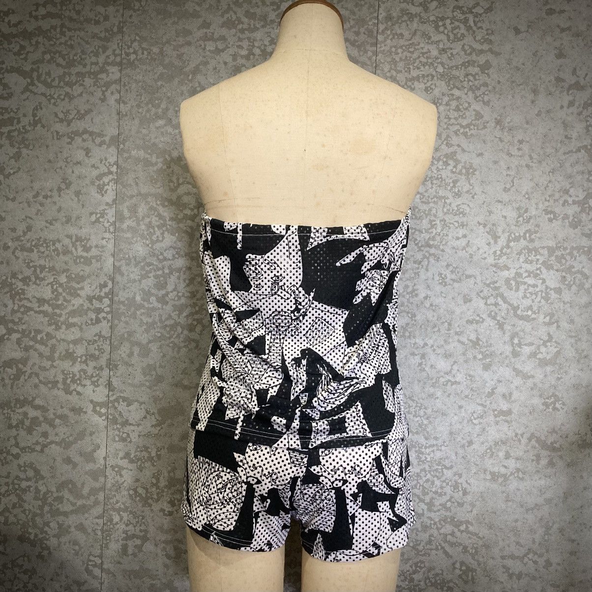 Japanese Brand 2000s Runway Archive Micro Shorts Set-Up Size S / US 4 / IT 40 - 4 Thumbnail