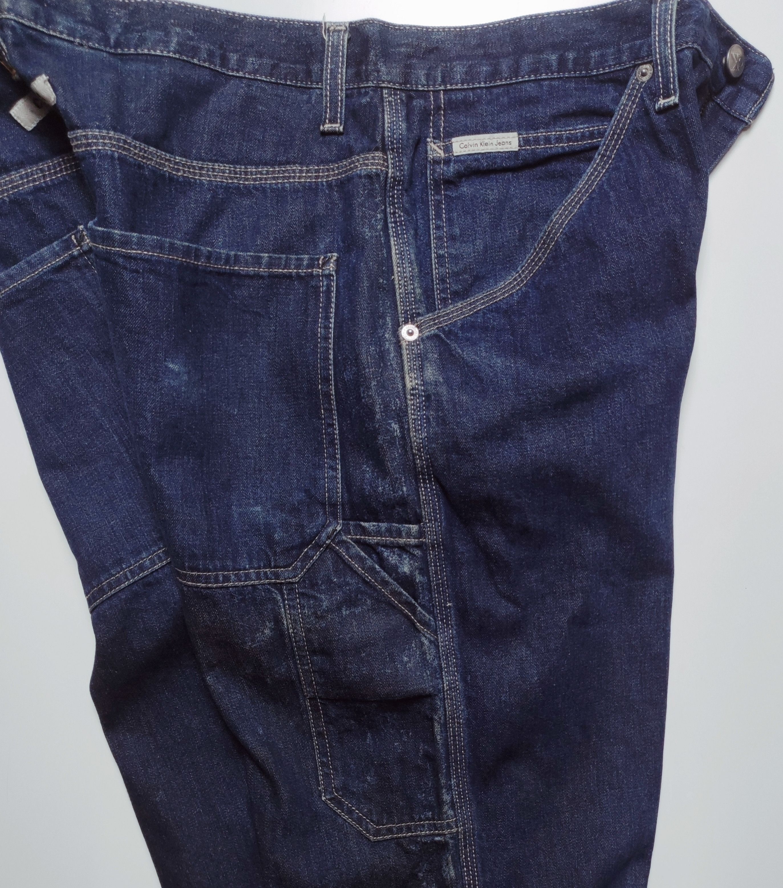Vintage Calvin Klein CKJ Denim Carpenter Workwear Jeans