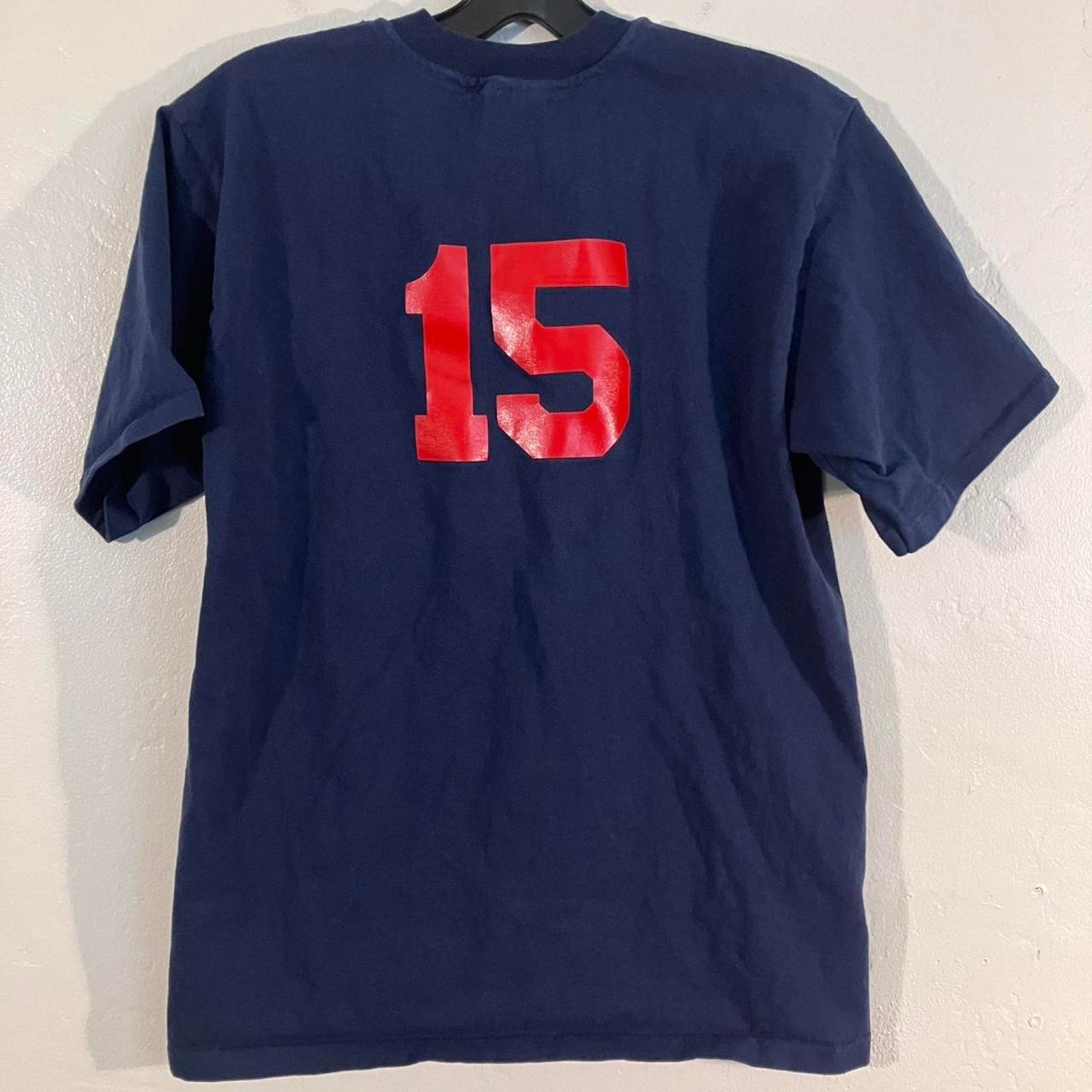 MLB × Vintage Vintage 90s Mississippi Braves Graphic Tee Navy Blue Size US L / EU 52-54 / 3 - 4 Thumbnail