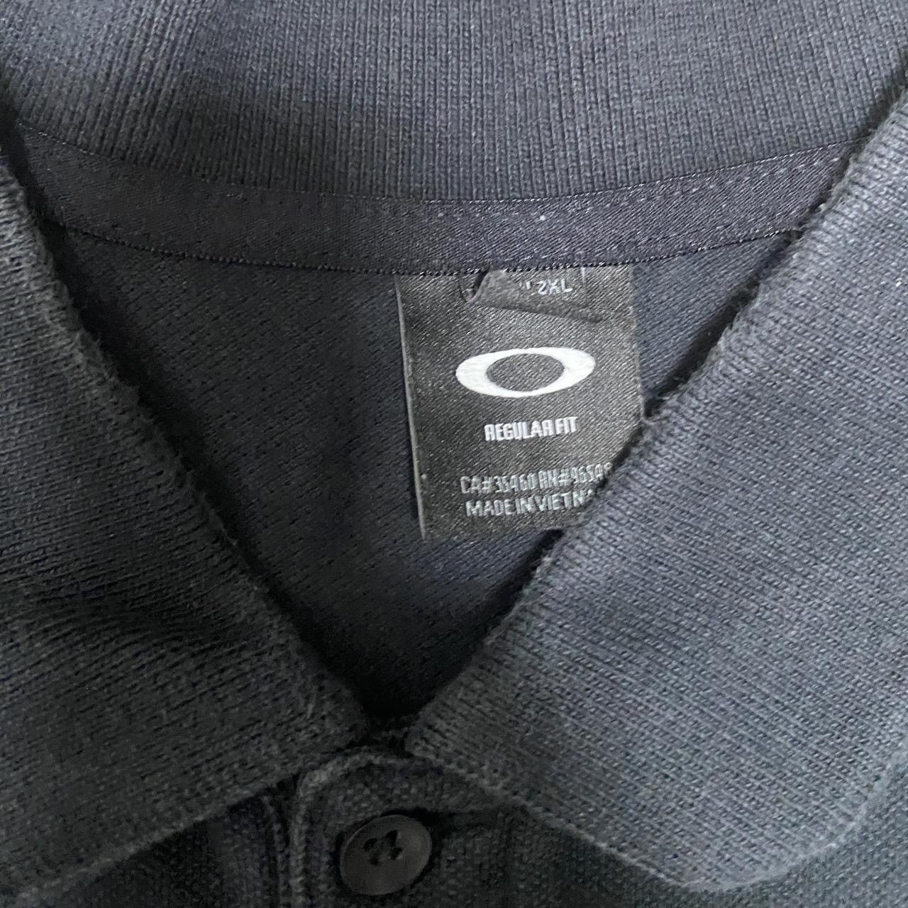 Oakley Y2K Oakley grey and black button up short sleeve shirt Size US L / EU 52-54 / 3 - 4 Thumbnail