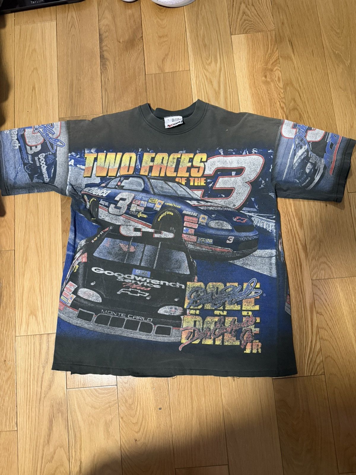 Vintage Vintage Dale Earnhart 90s Tee Size US L / EU 52-54 / 3 - 1 Thumbnail