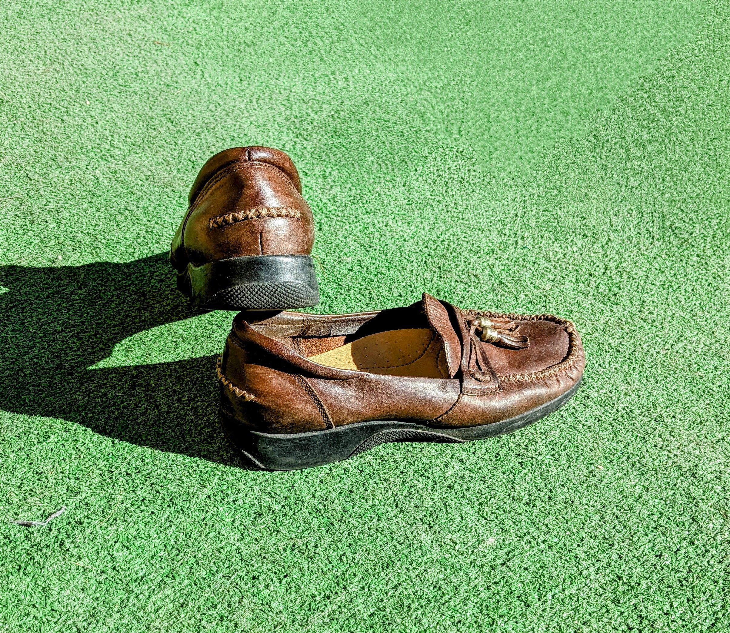 Vintage Vintage Thom McAn Brown Leather Loafer Tassels 21244 Shoes Size US 6.5 / IT 36.5 - 6 Thumbnail