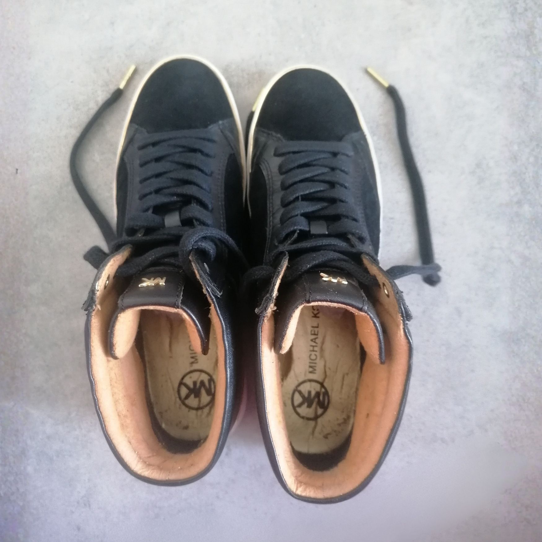 Michael Kors Michael Kors Kyle Leather & Suede high-top sneakers Size US 8 / IT 38 - 14 Thumbnail