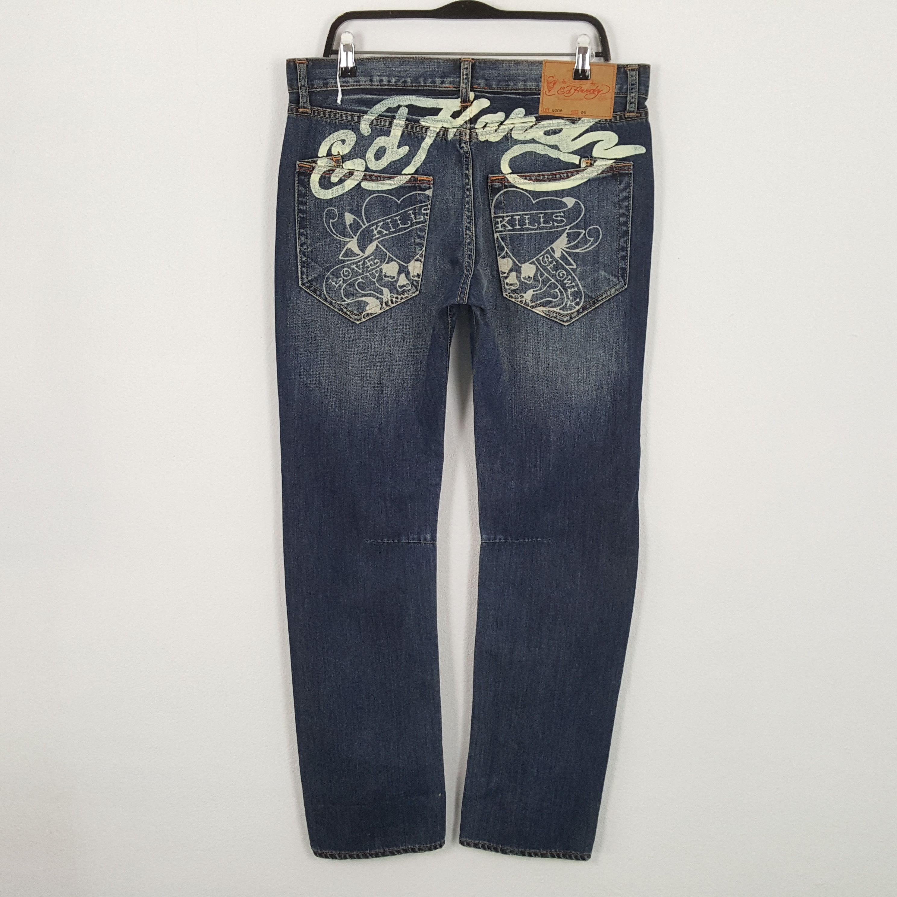ED HARDY by CHRSTIAN AUDIGIER Fashion Style Jeans