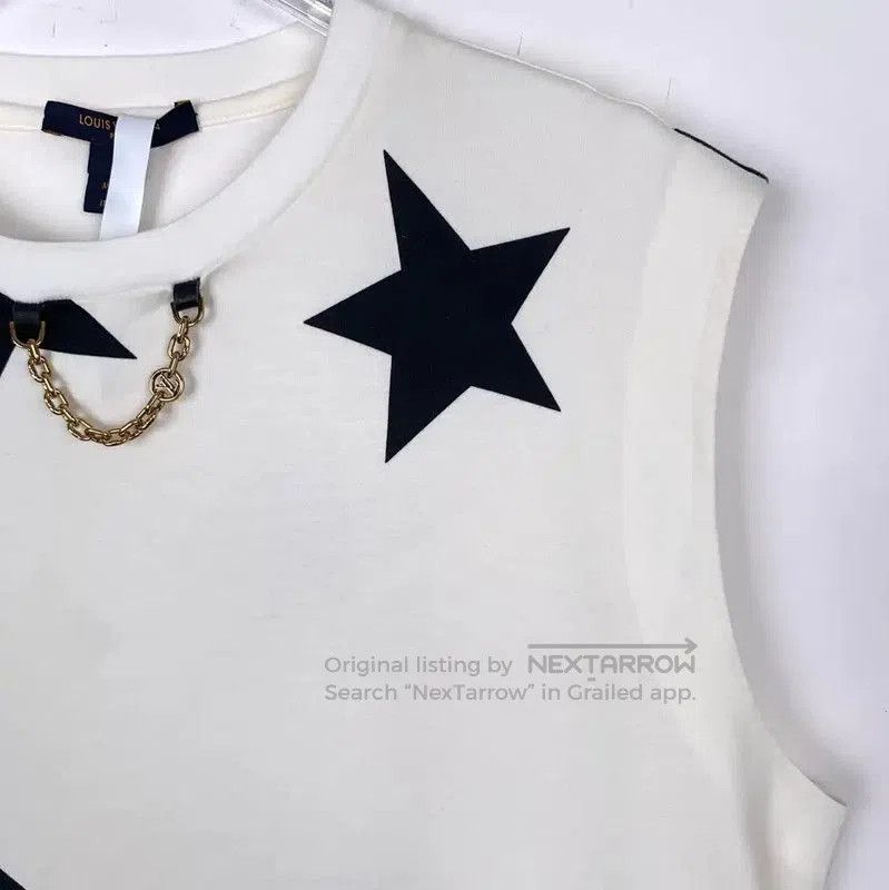 Louis Vuitton Louis Vuitton White Cotton Dress for Women . Size S / US 4 / IT 40 - 3 Thumbnail