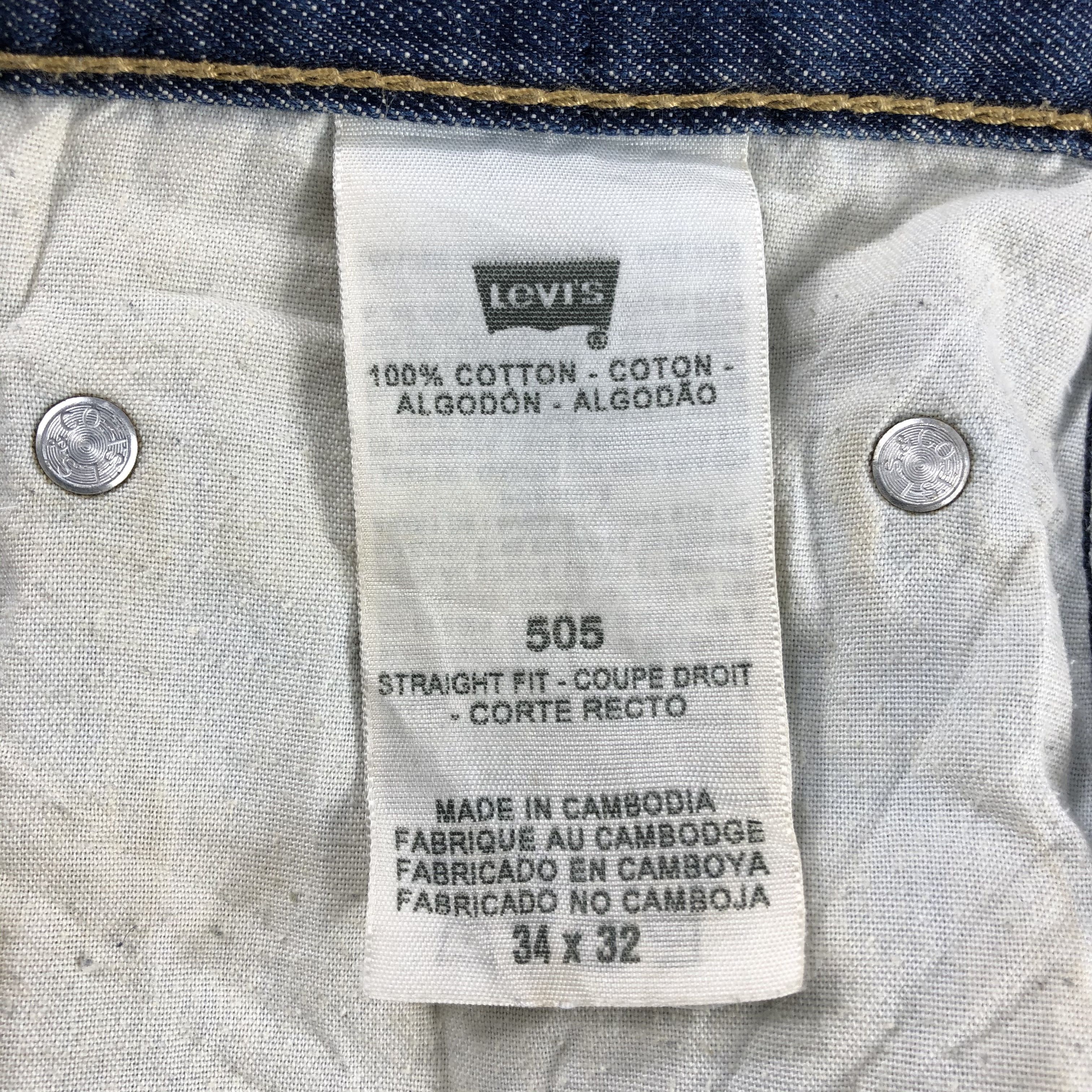 Levi's × Vintage Vintage Blue Wash Levis 505 Jeans-JM3153 Size US 37 - 11 Thumbnail