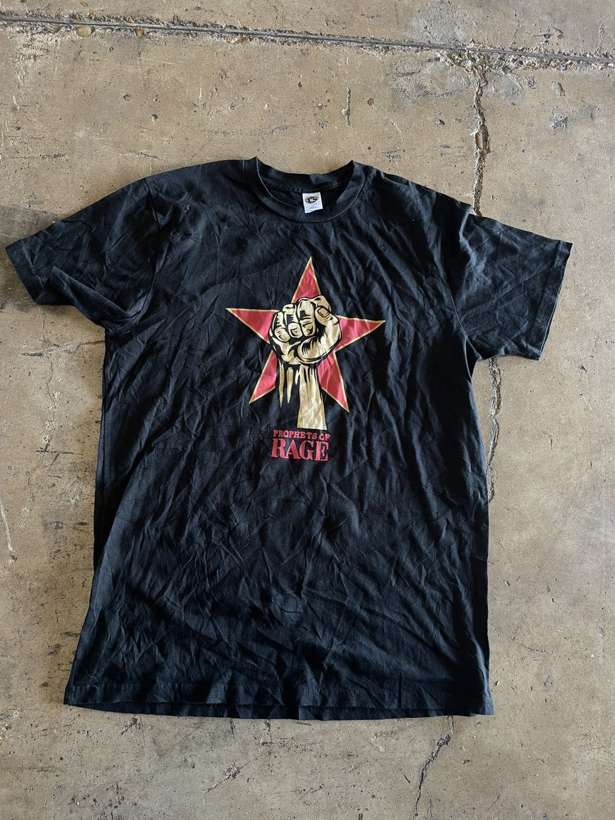 Band Tees × Punk and Yo × Rage Against The Machine Y2K PROPHETS OF RAGE TOUR TEE Size US L / EU 52-54 / 3 - 1 Thumbnail