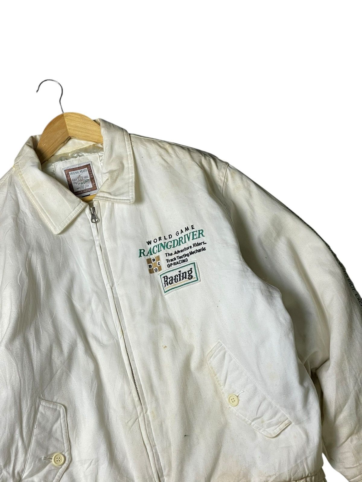 Japanese Brand × Vintage Original Wear OFF-ROAD Bomber Jacket (96) Size US L / EU 52-54 / 3 - 4 Thumbnail
