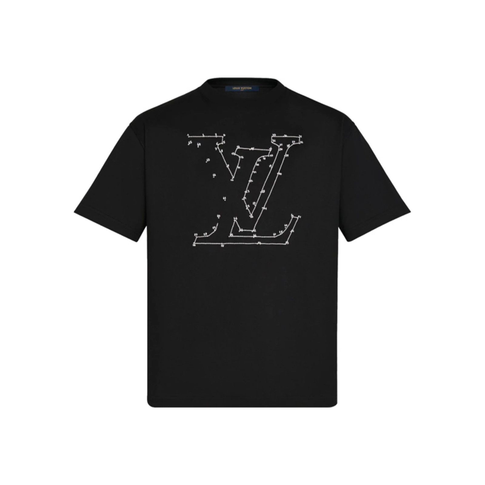 Louis Vuitton Louis Vuitton Stitch Print Embroidery Short Sleeve T-Shirt Size US M / EU 48-50 / 2 - 5 Thumbnail