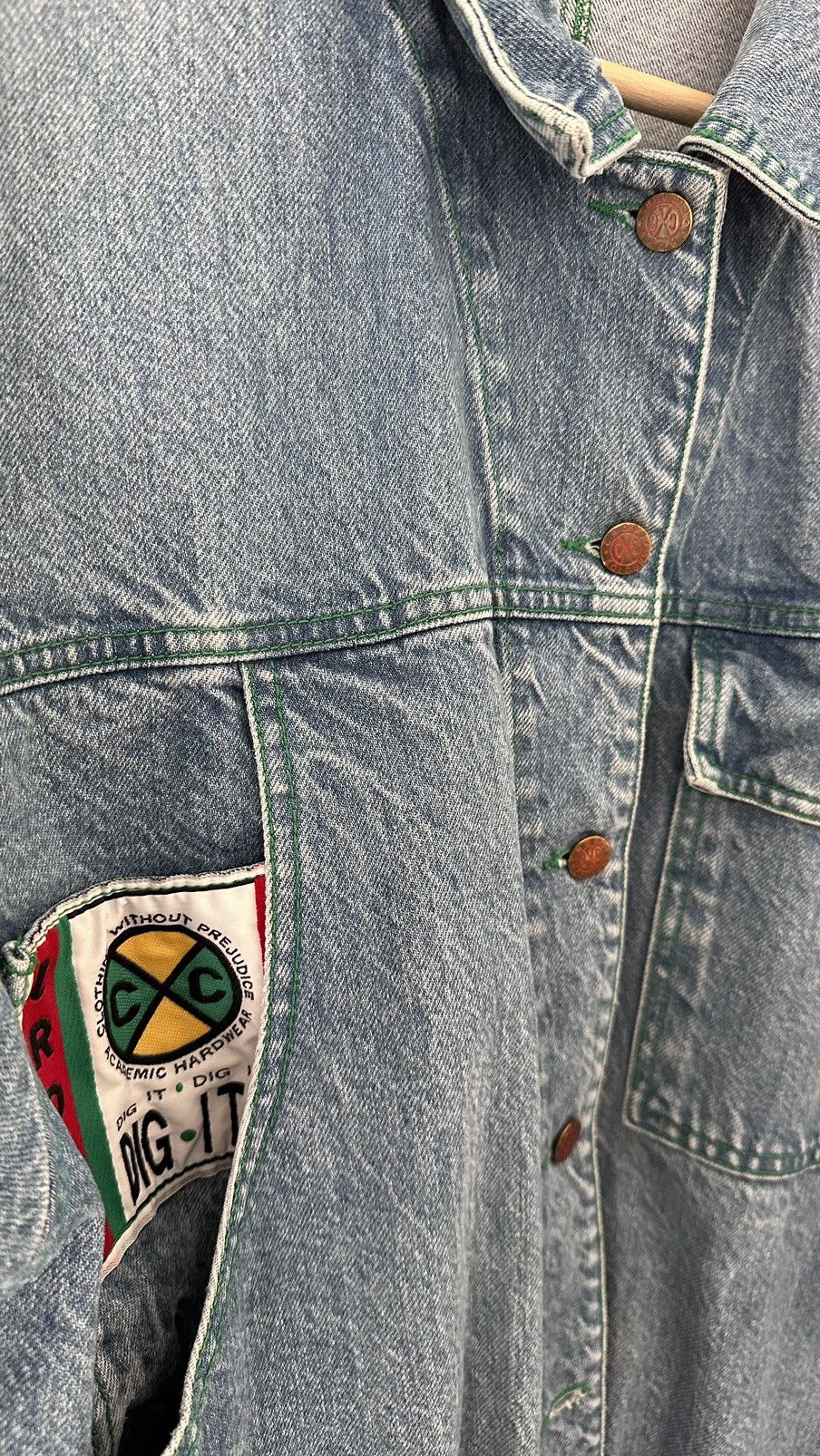 Cross Colours Cross Colours Vintage Denim Chore Jacket | Grailed