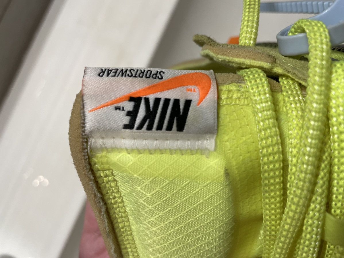 Nike × Off-White Nike Air Force 1 Low Off-White Volt Size US 7.5 / EU 40-41 - 6 Thumbnail