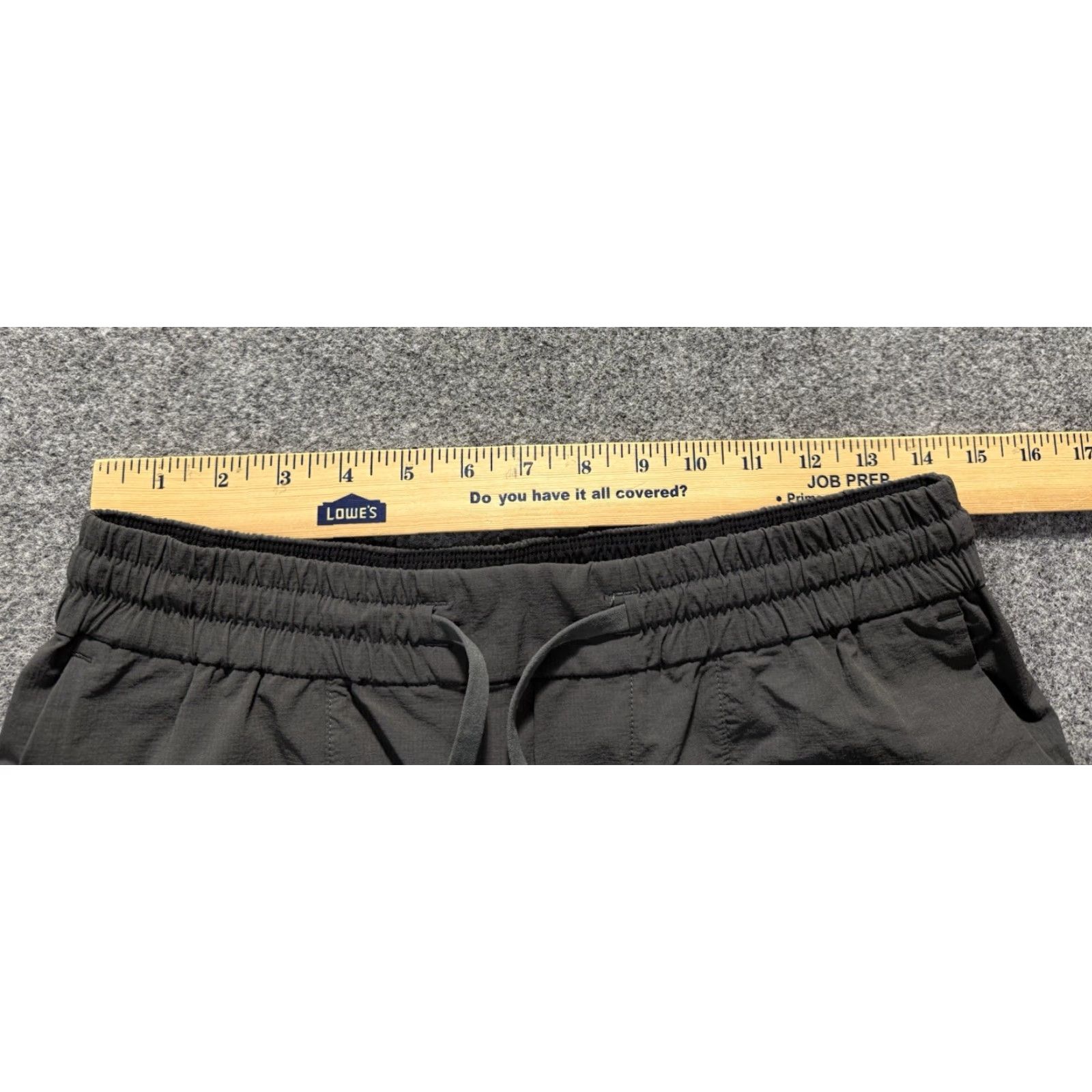 Lululemon Lululemon Shorts Men Athletic Gray 8.5” Inseam M Regular Drawstring Bowline Ripstop Stretch Gym Running Size US 31 - 6 Thumbnail