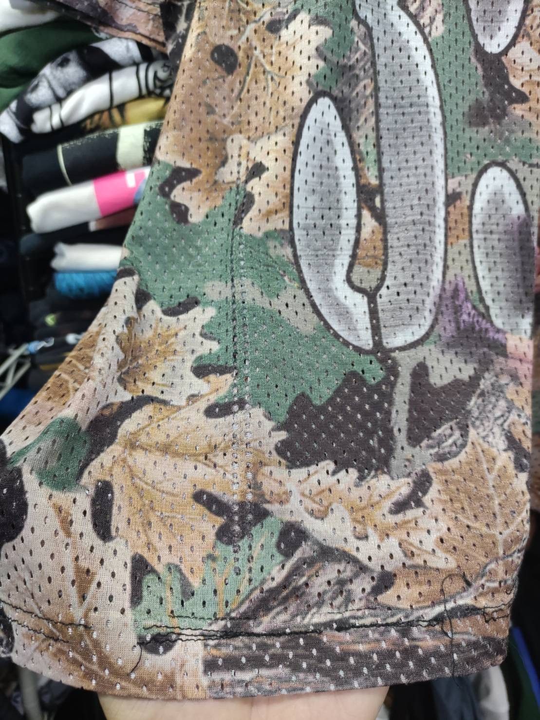 WWF Vtg 90's Stone Cold Steve Austin WWF Promo Camo USA Jersey Size US XL / EU 56 / 4 - 14 Thumbnail