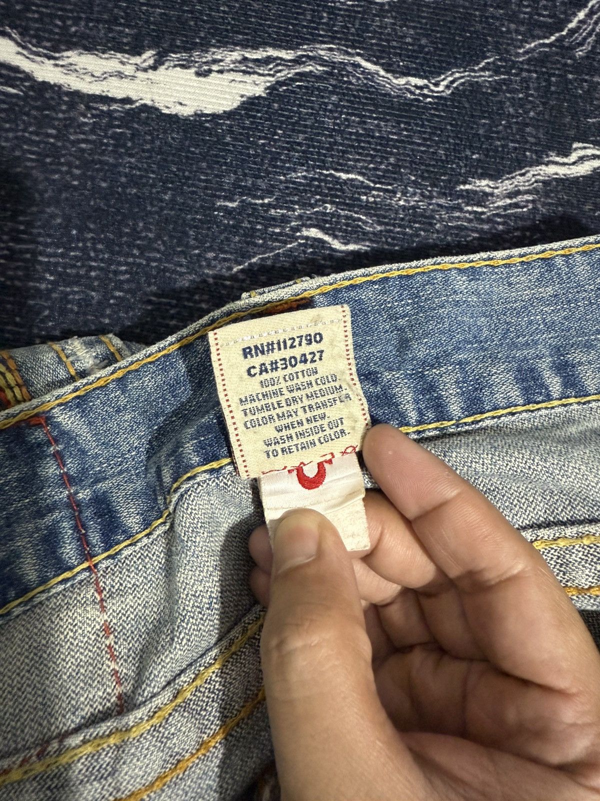 True religion world tour section rainbow joey jeans bootcut