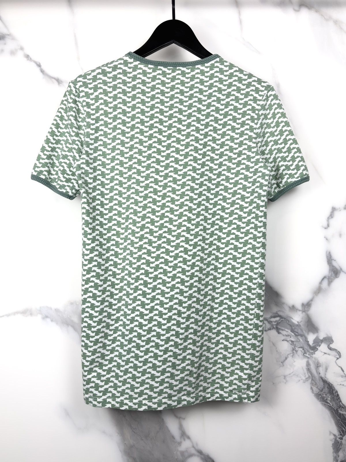 Raf Simons SS04 Raf Simons May The Circle Green Arrow Pattern Tshirt Size US S / EU 44-46 / 1 - 2 Thumbnail