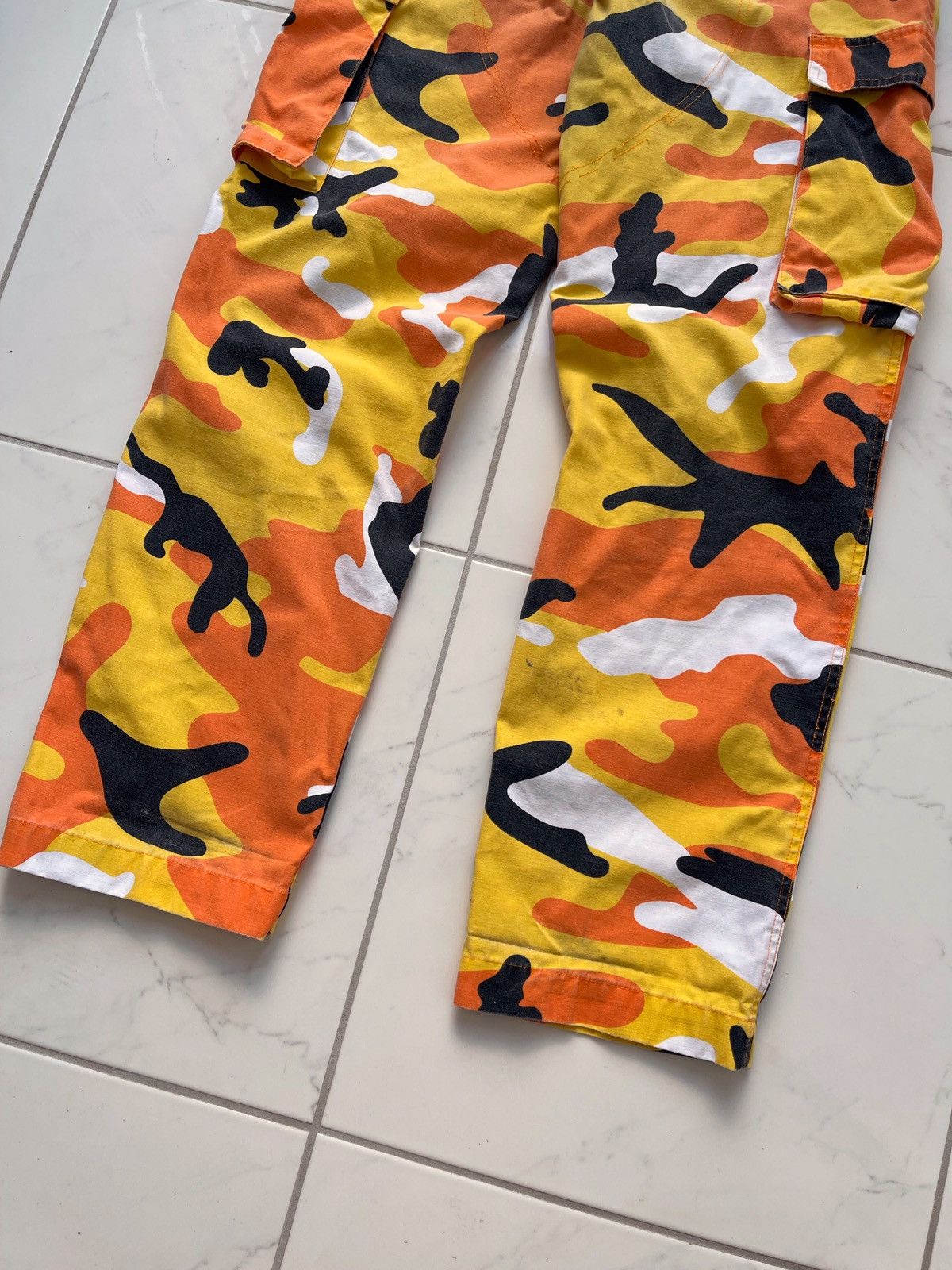 Karl Kani × Vintage 🔥Vintage Y2k Karl Kani Camouflage Cargo Pants Size US 32 / EU 48 - 7 Thumbnail