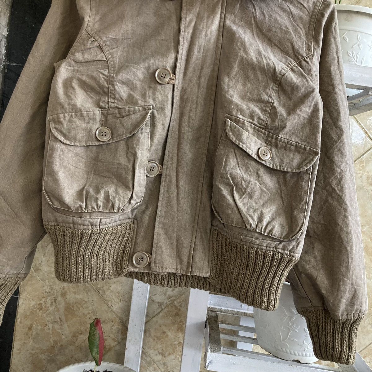 Le Grande Bleu (L.G.B.) ESTACOT - Bono Fur Boxy Bomber Jacket LGB Style Japanese Size US M / EU 48-50 / 2 - 6 Thumbnail