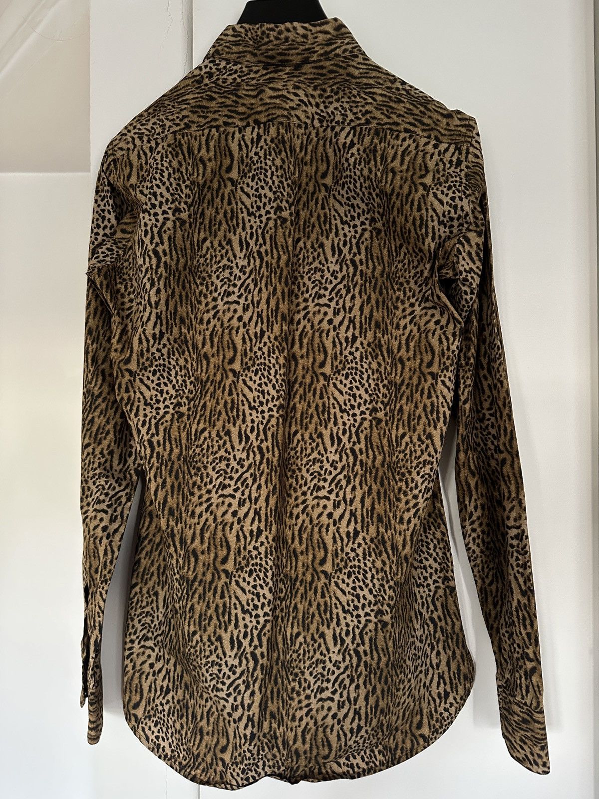 Saint Laurent Paris Saint Laurent Paris by Hedi Slimane Leopard Shirt Size US S / EU 44-46 / 1 - 4 Thumbnail