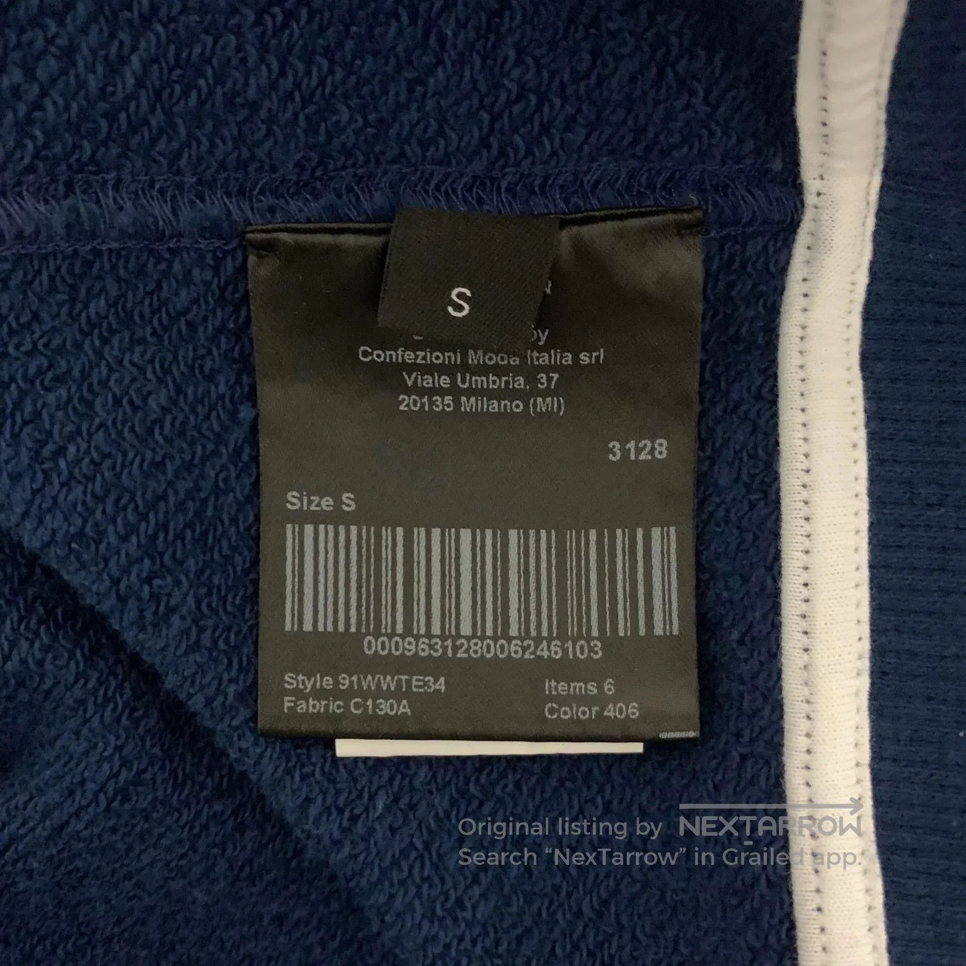 Calvin Klein 205W39NYC Calvin Klein Academy Baseball Vest Hoodie. Size US S / EU 44-46 / 1 - 3 Thumbnail