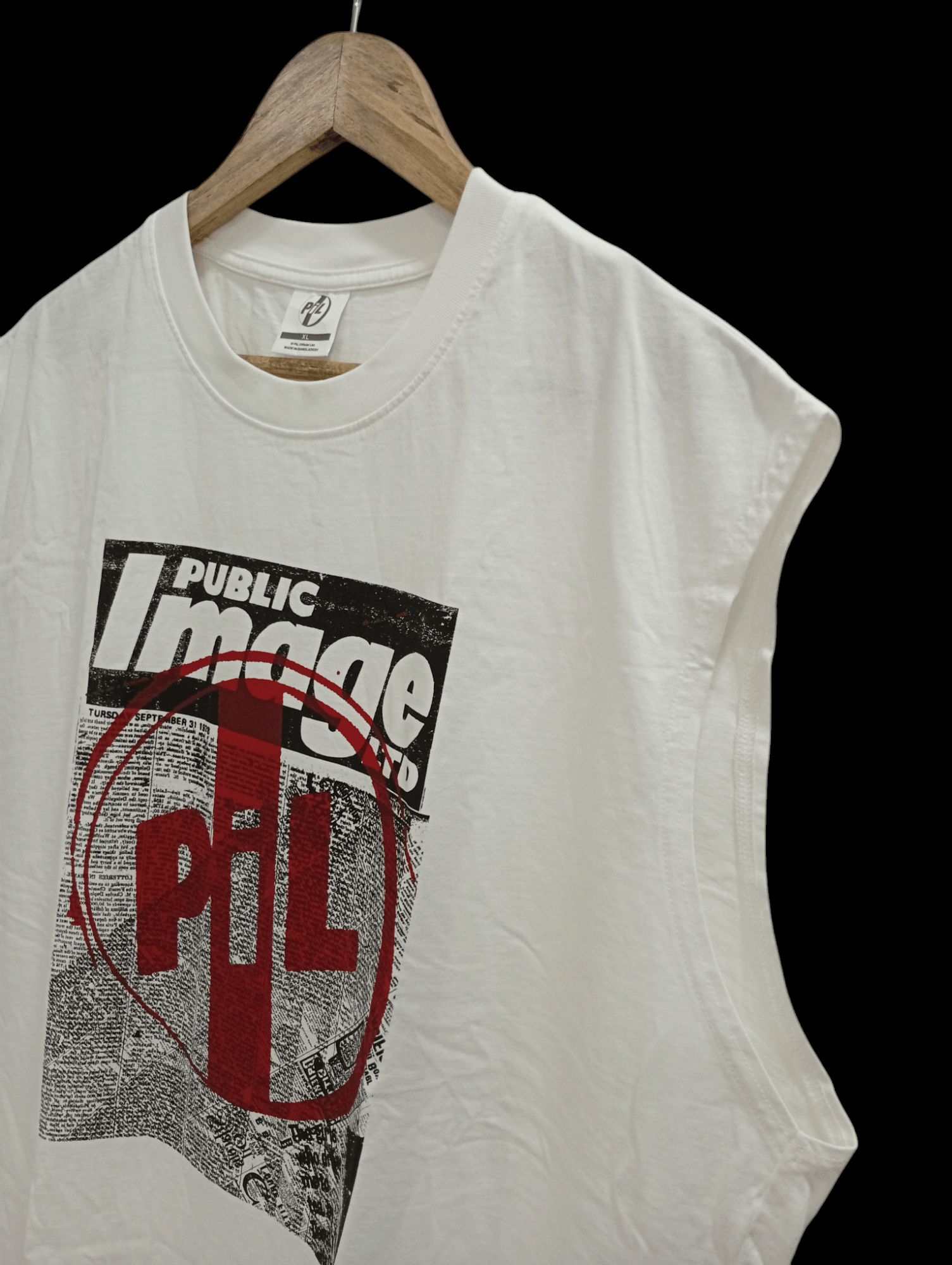 Band Tees × GU × Vintage 🔥🔥GU x PiL Public Image Limited Sleeveless T-Shirt Size US XL / EU 56 / 4 - 8 Thumbnail