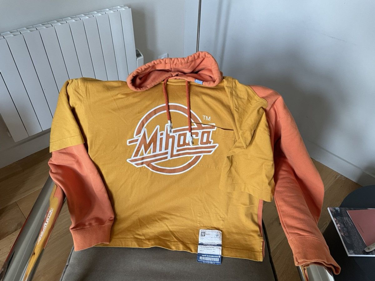 Maison MIHARA YASUHIRO Asymetric hoodie MMY SS2020 justified error Size US S / EU 44-46 / 1 - 2 Thumbnail