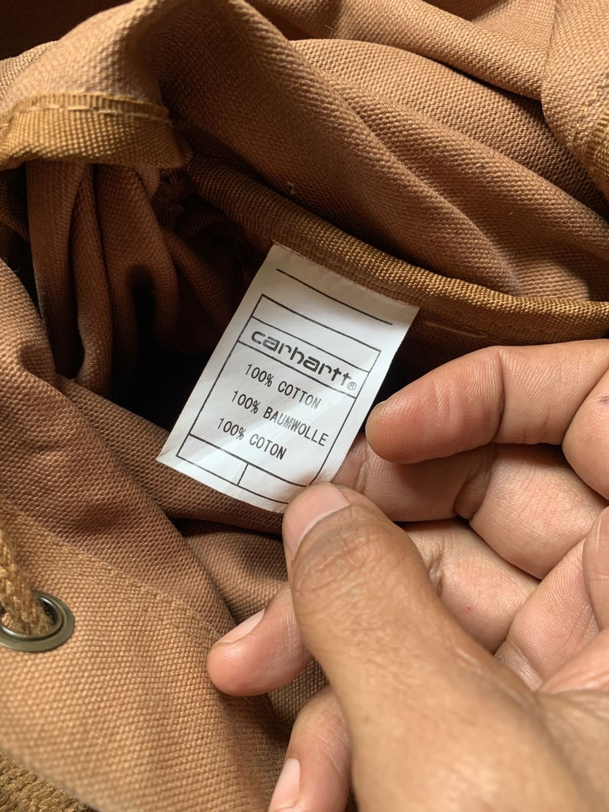 Carhartt 🔥RARE🔥 Vintage CARHARTT MI-48121 MILITARY DUCK CANVAS Size ONE SIZE - 10 Thumbnail